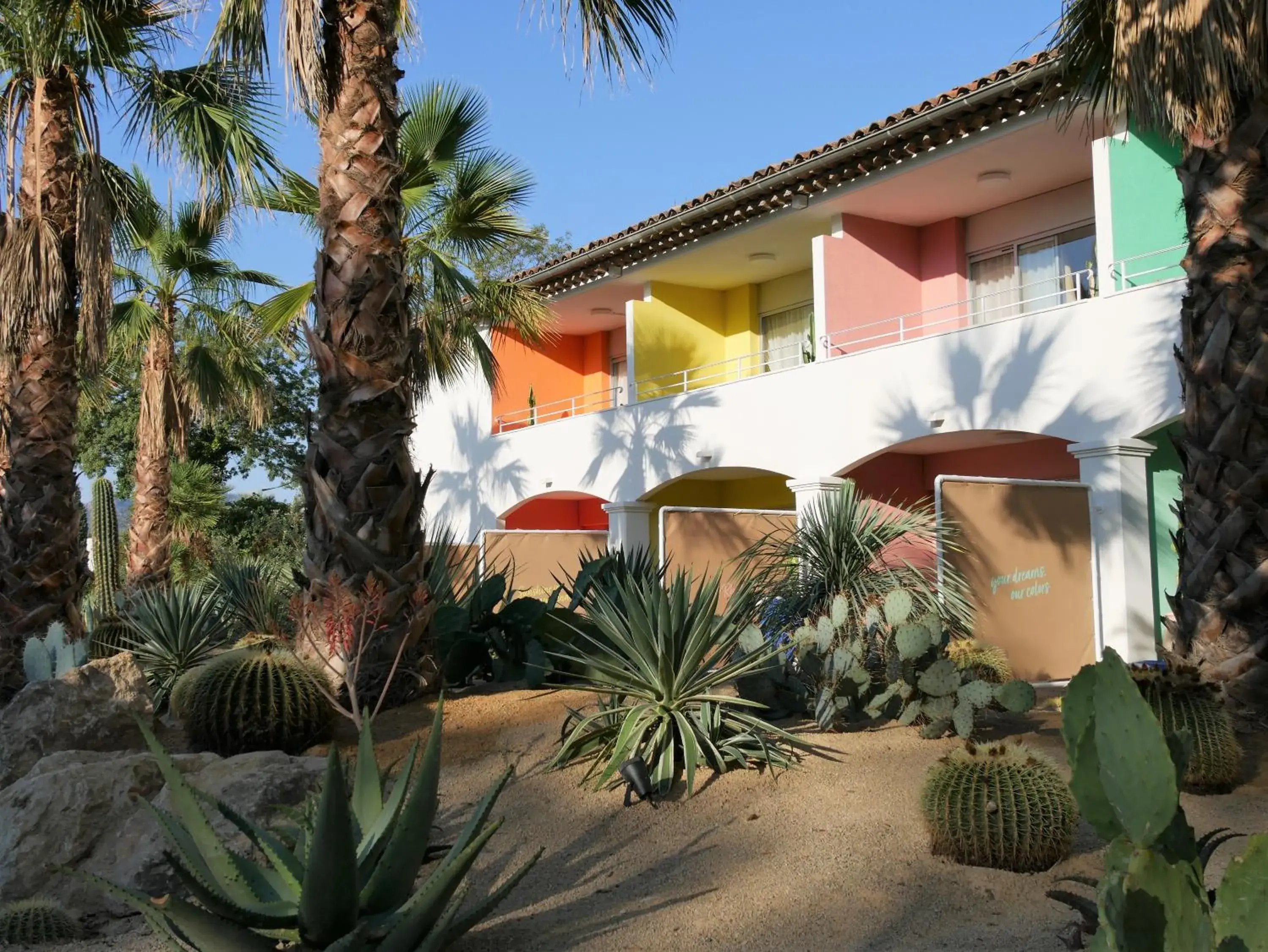 Property building in Hotel Casarose - Cannes Mandelieu Property building in Hotel Casarose - Cannes Mandelieu