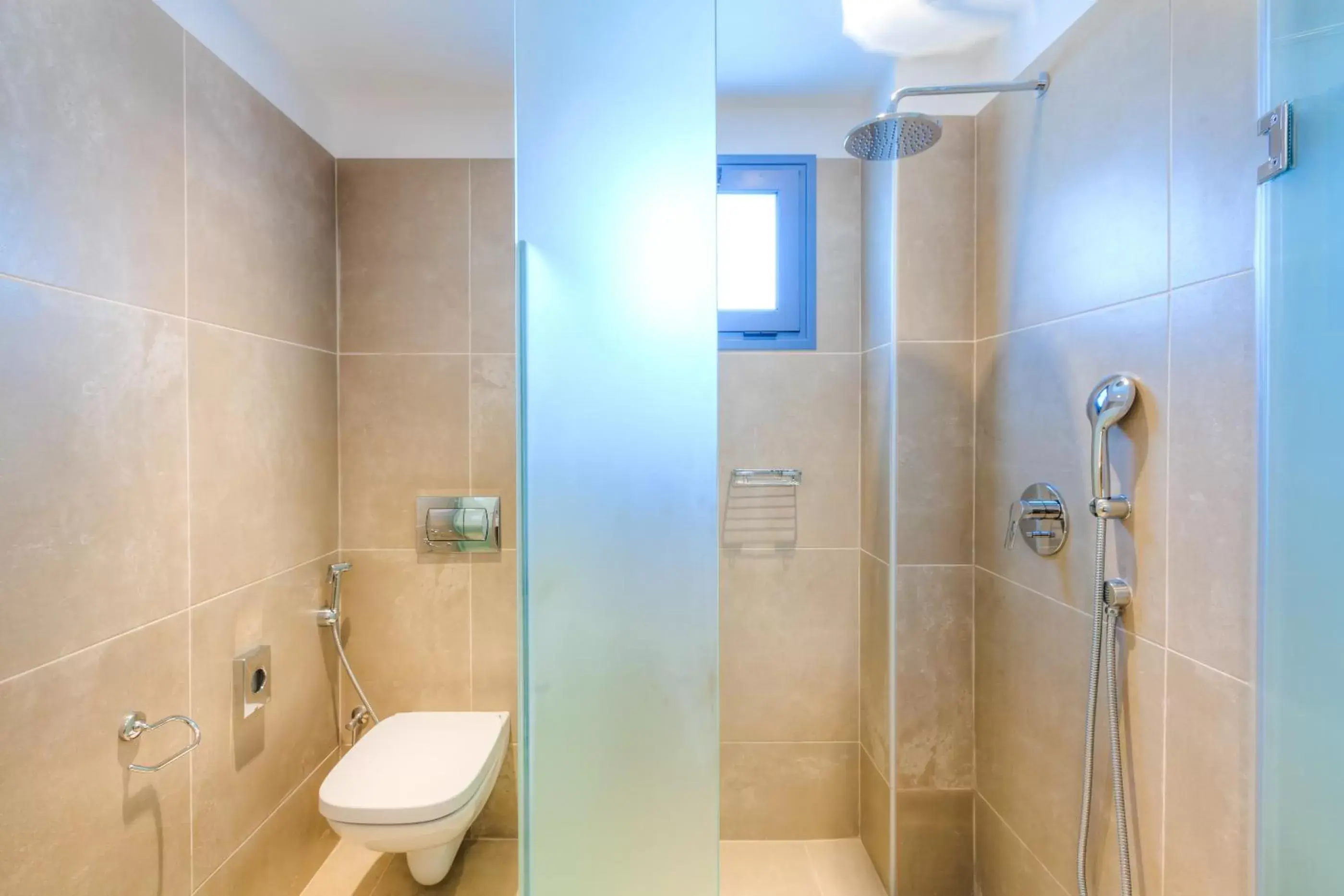 Toilet, Bathroom in The Aeolos Beach Hotel
