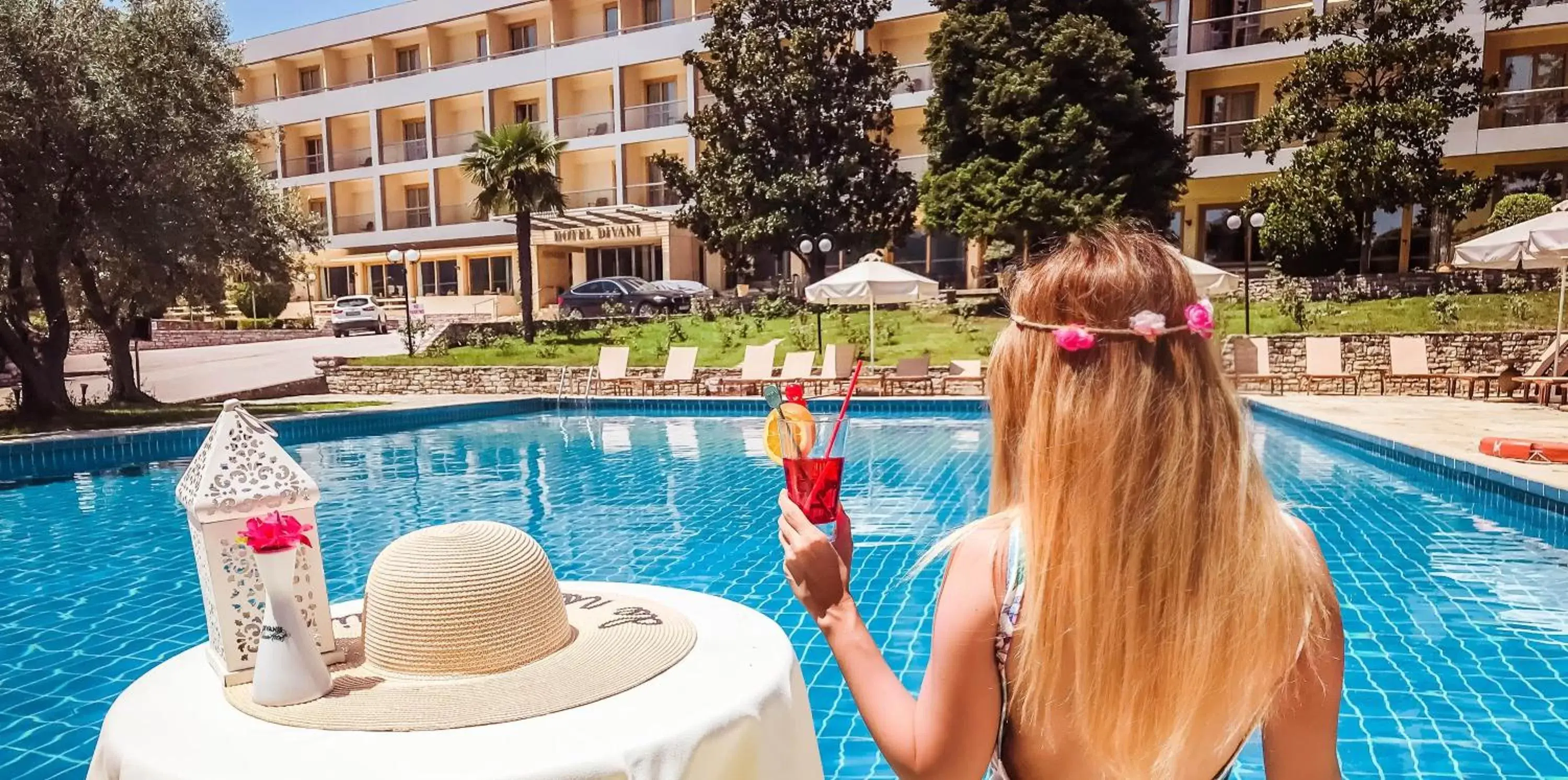 Spring, Swimming Pool in Divani Meteora Hotel