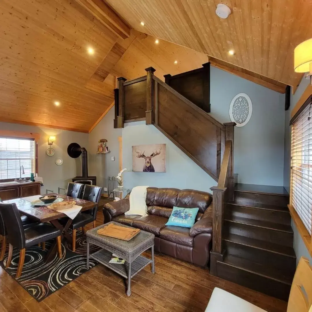 Seating Area in The Deer Lake Loft