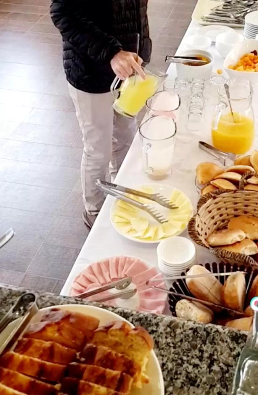 Food in Hotel Boutique Vivenzo