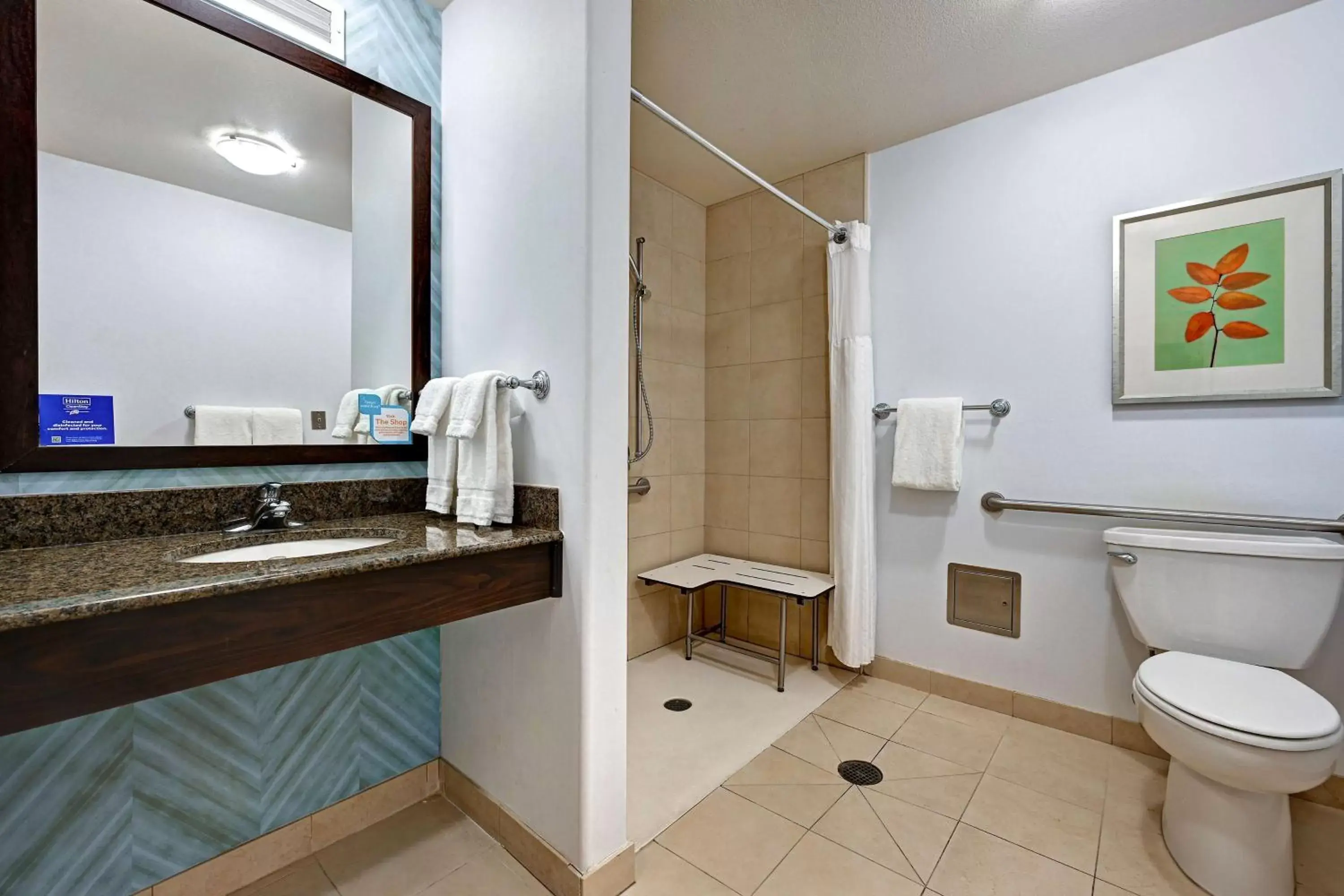 Bathroom in Hilton Garden Inn San Bernardino