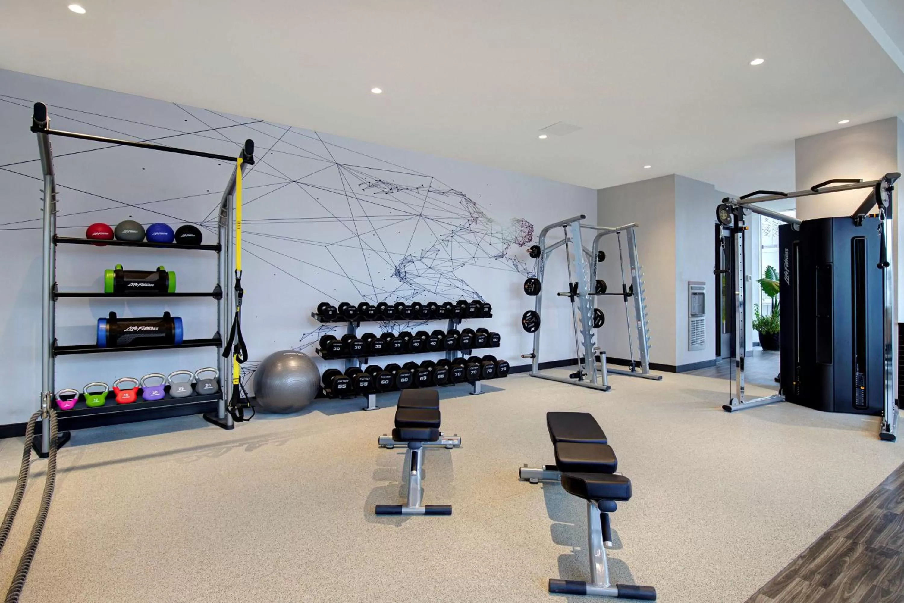 Fitness centre/facilities in Homewood Suites By Hilton Montreal Downtown