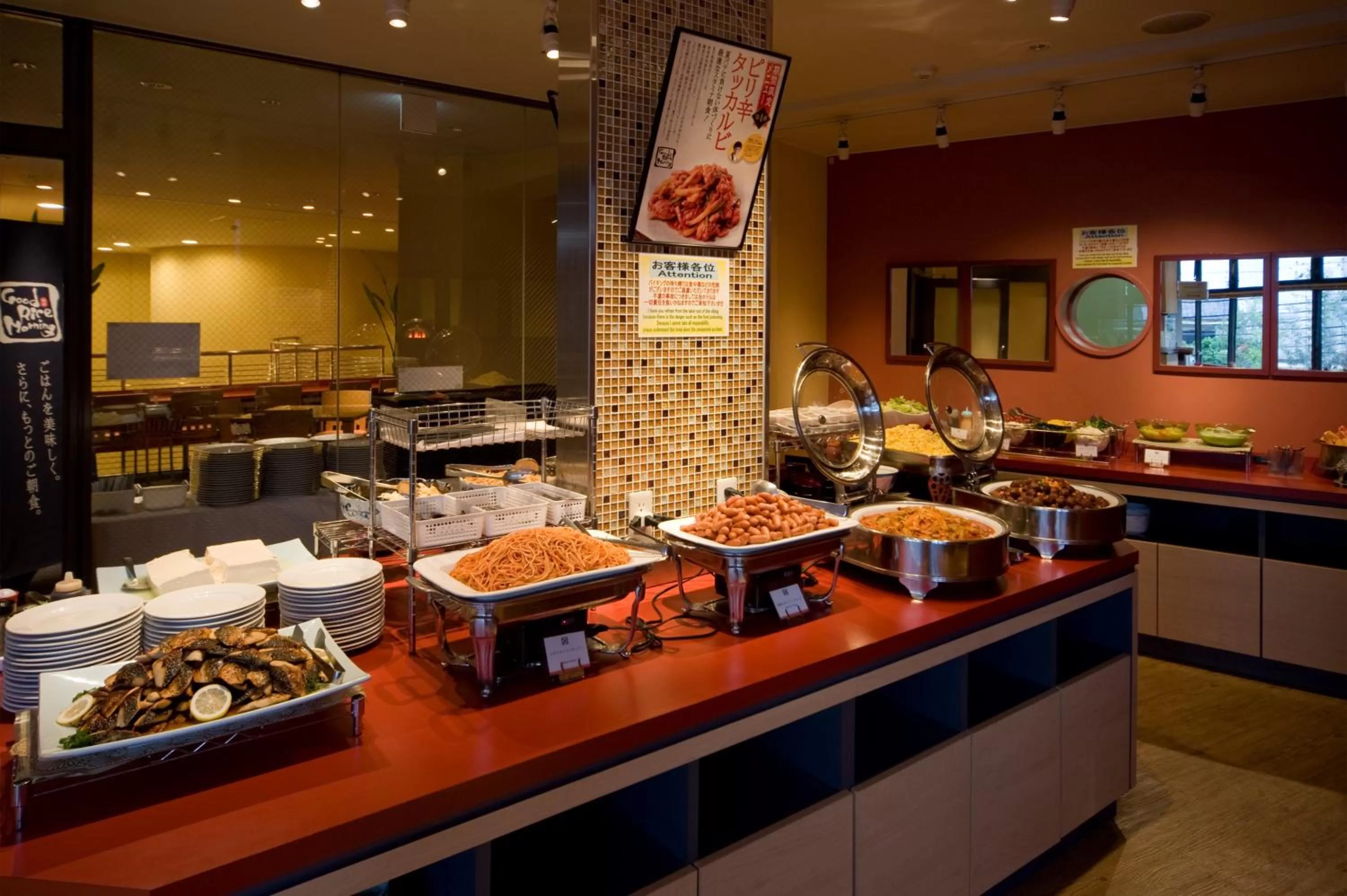 Buffet breakfast in Chisun Inn Nagoya