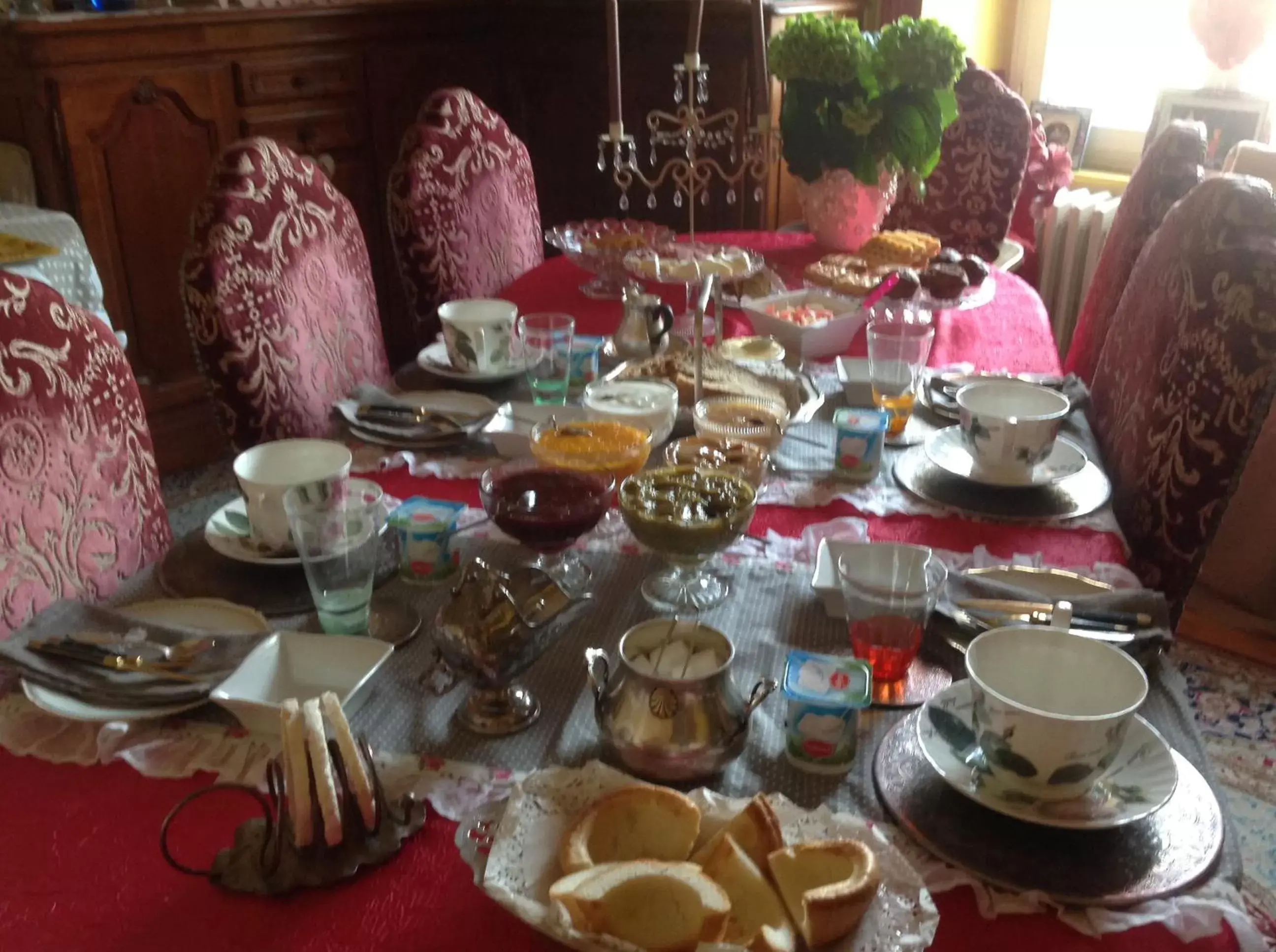 Continental breakfast, Food in La Demeure aux Hortensias