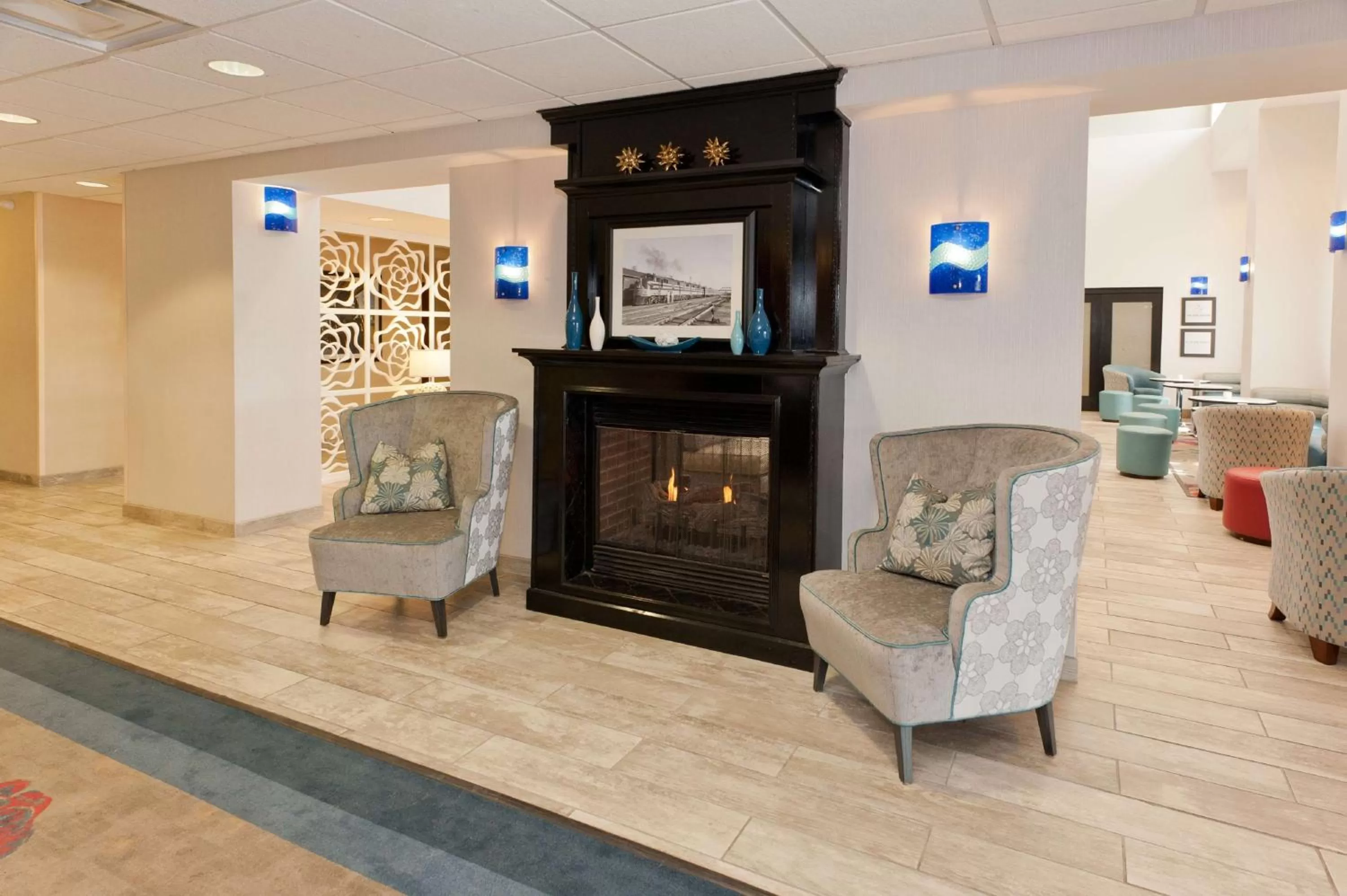 Lobby or reception in Hampton Inn & Suites McComb