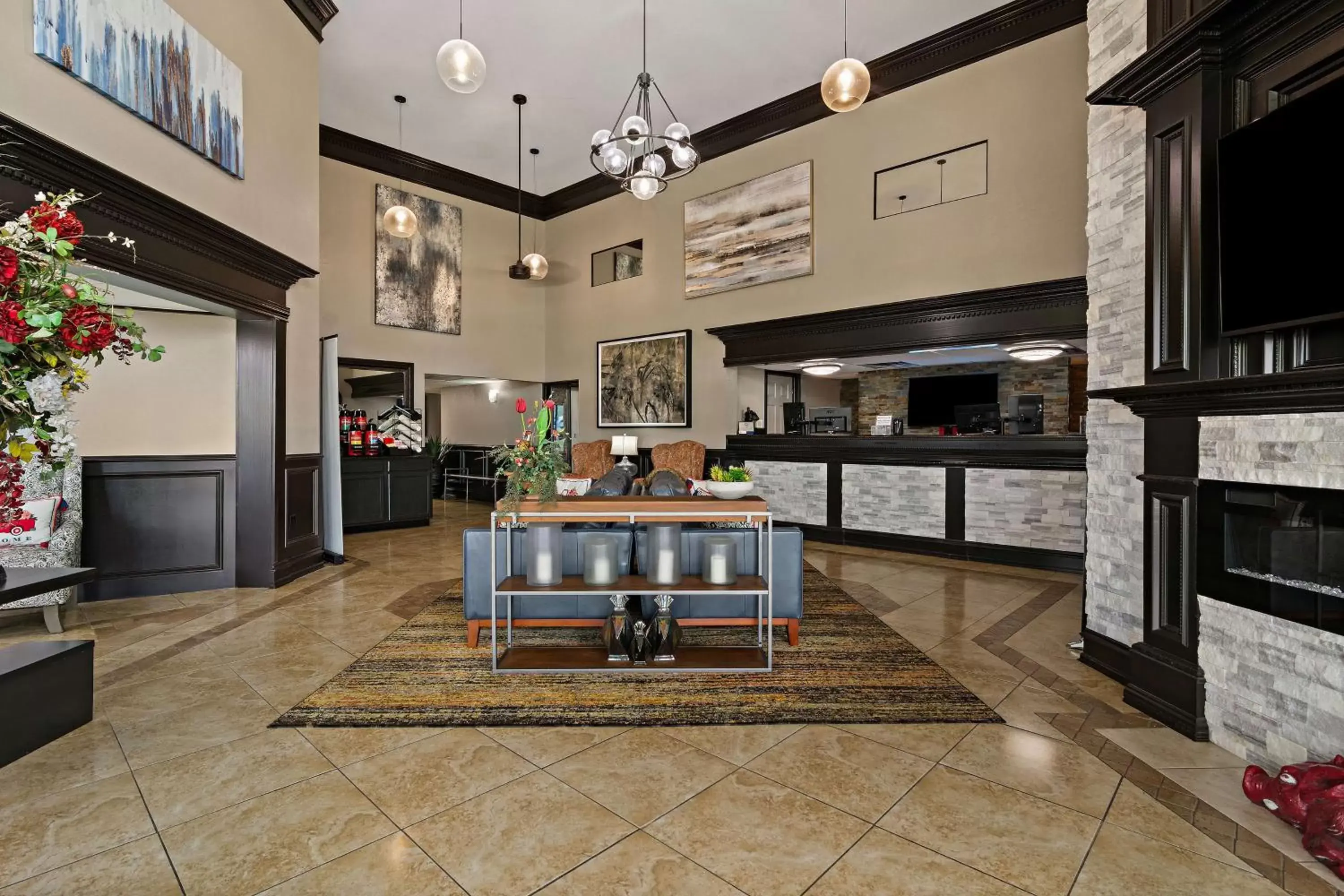 Lobby or reception in Best Western Windsor Suites Lobby or reception in Best Western Windsor Suites