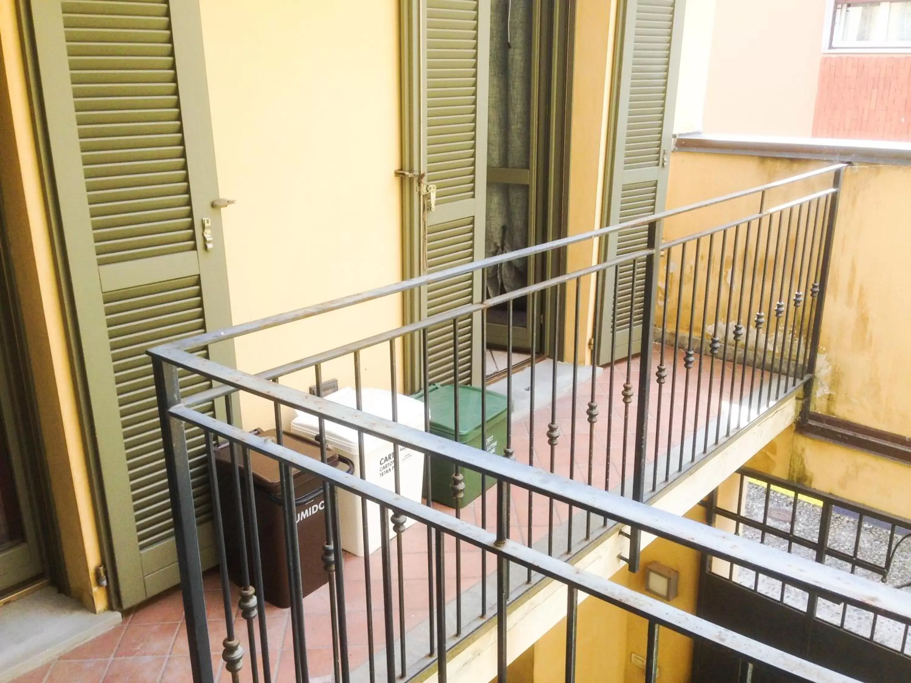 Balcony/Terrace in Amici Miei Rooms