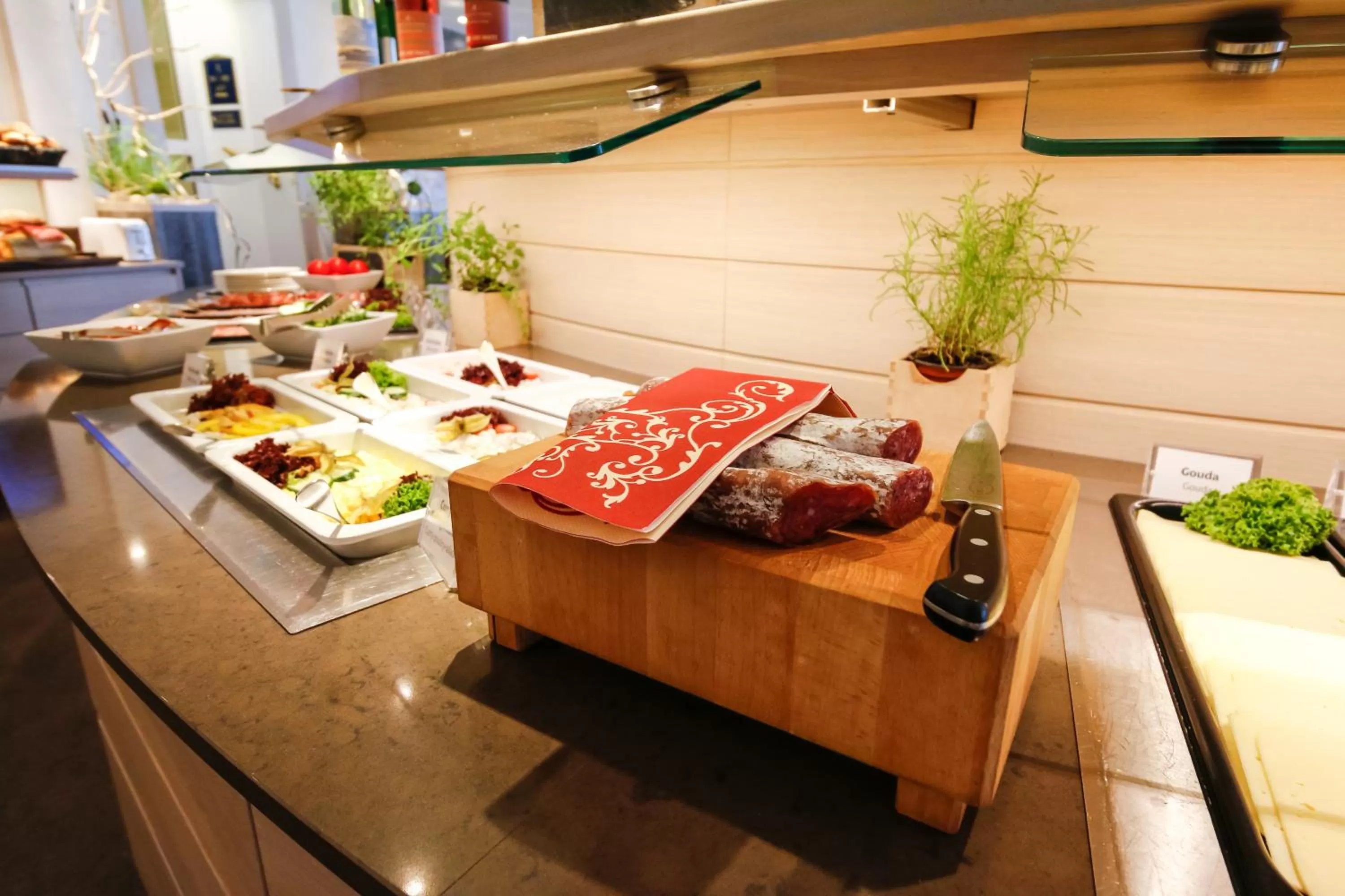 Food and drinks in Strandhotel Duhnen