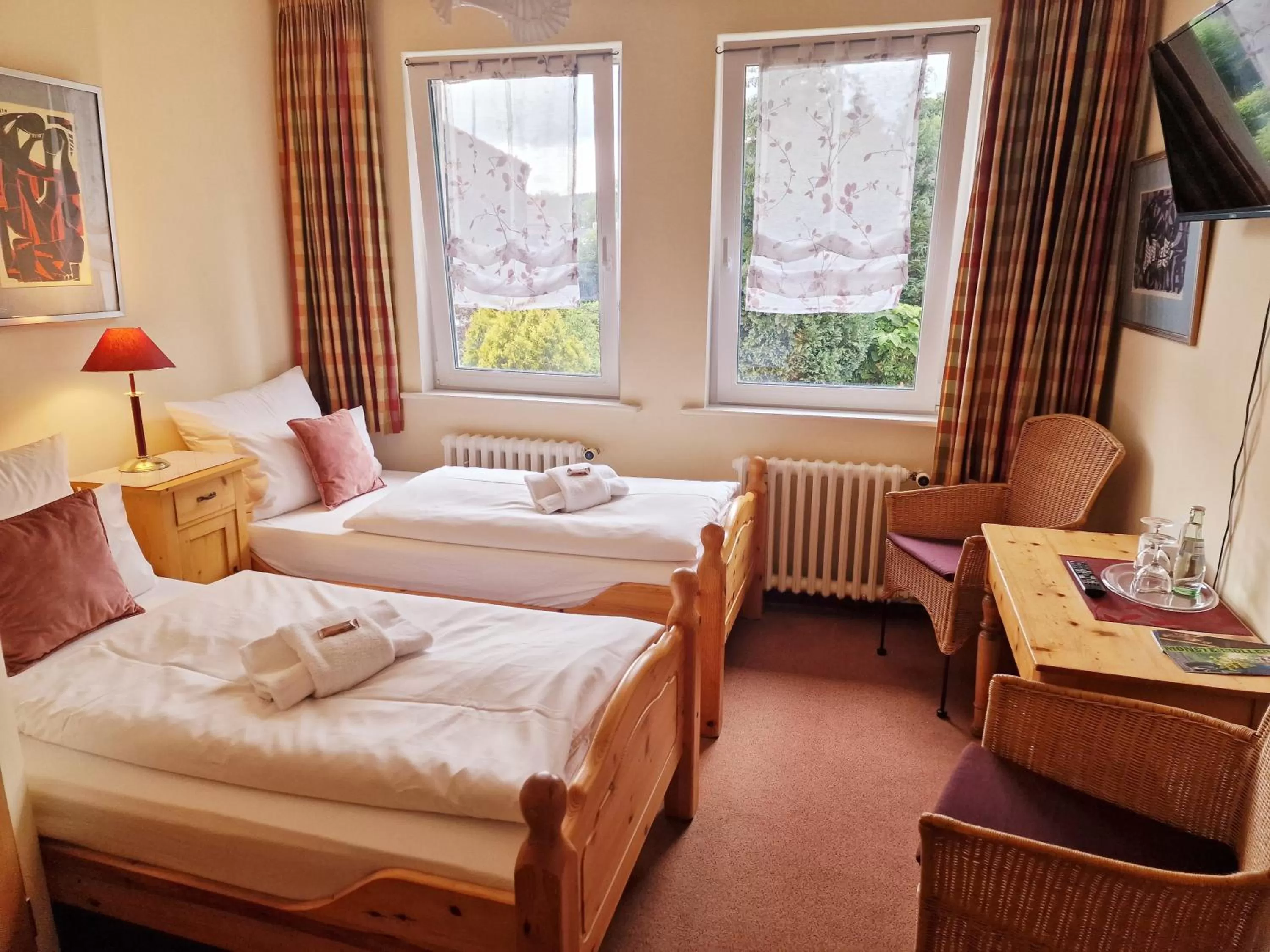 Photo of the whole room, Bed in Hotel Elisabeth-Ilse