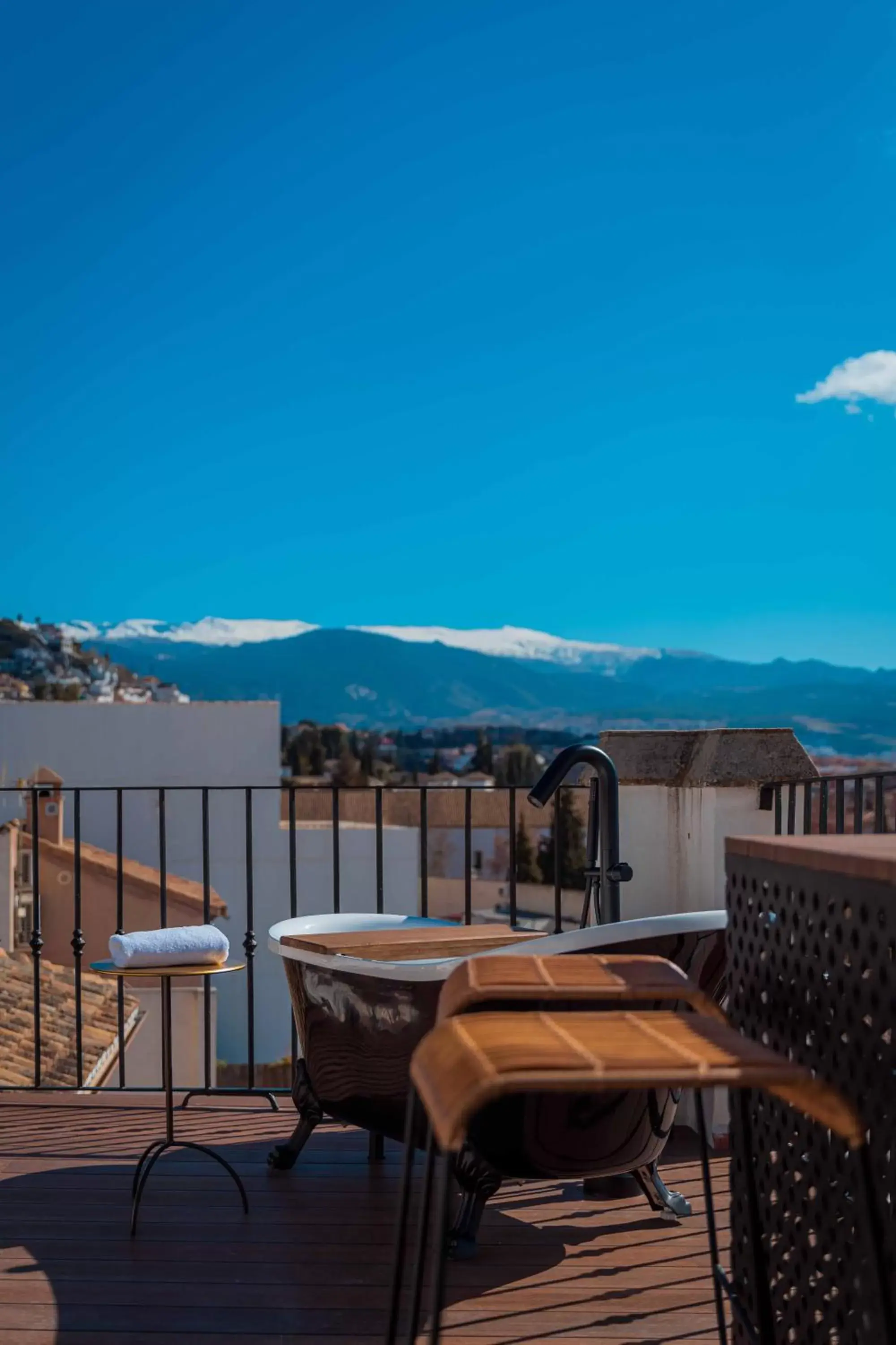 Mountain view, Balcony/Terrace in CANDIL SUITE Realejo