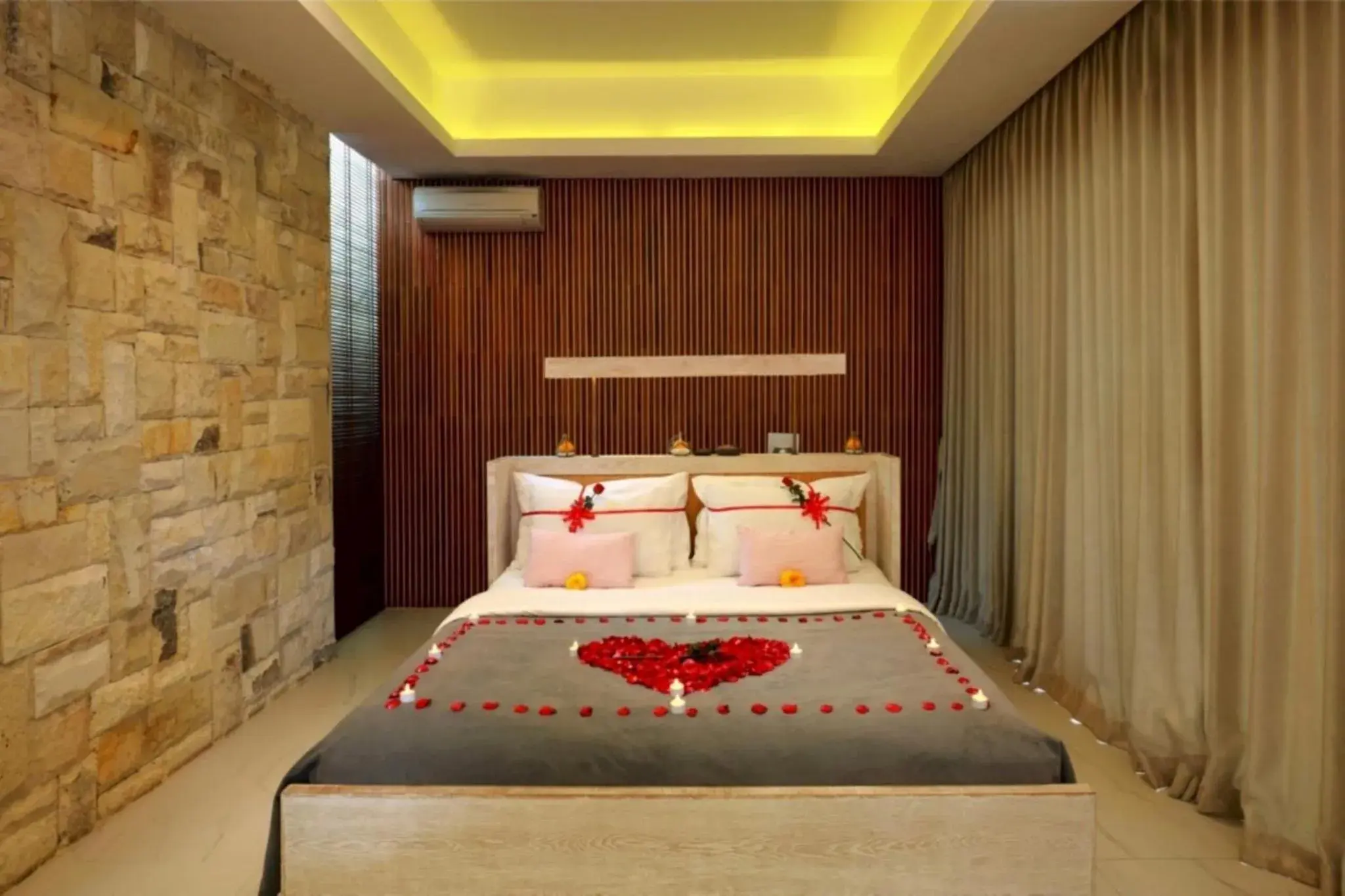 Decorative detail, Bed in La Vie Villa Seminyak by Ini Vie Hospitality