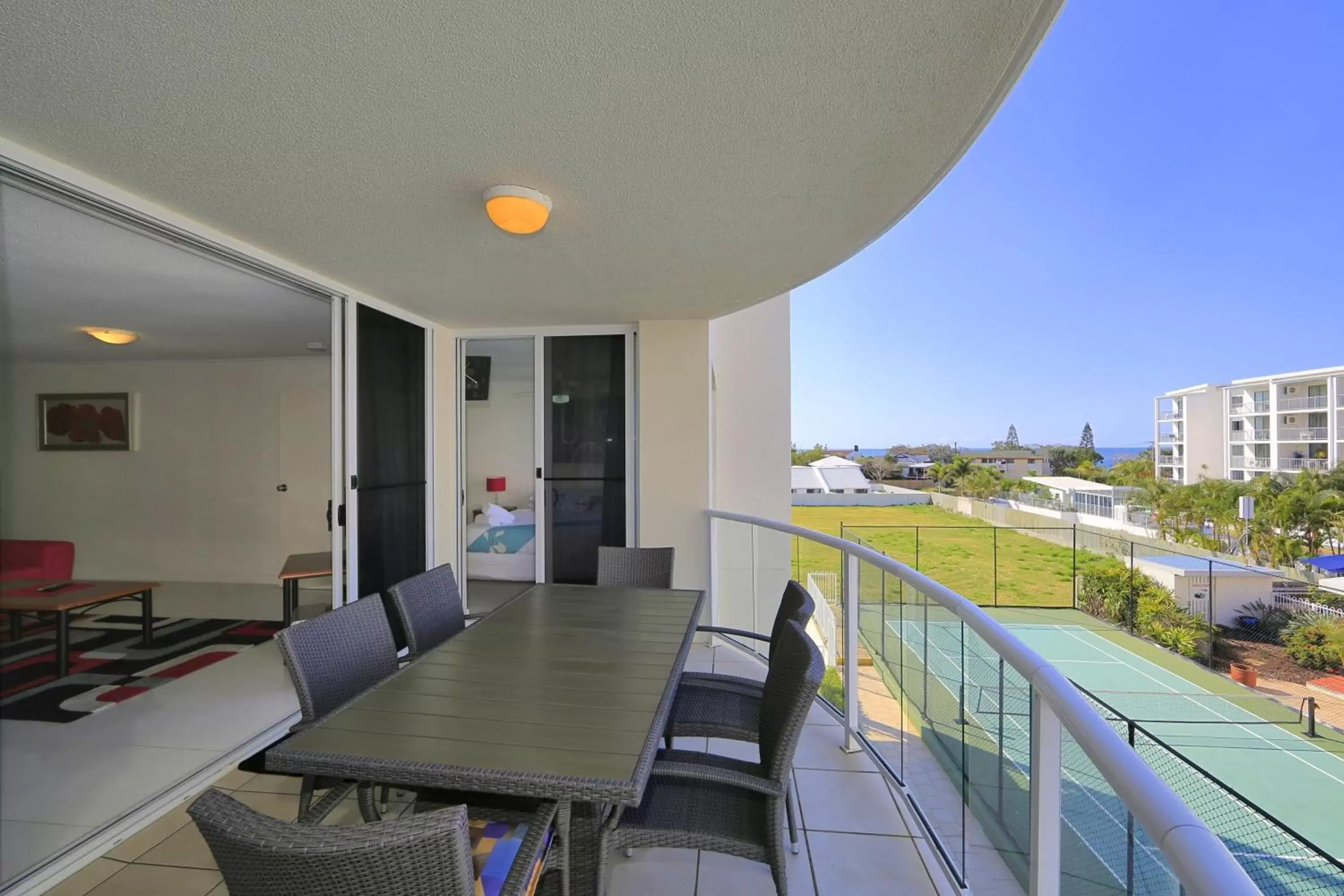 Balcony/Terrace in Bargara Blue Resort