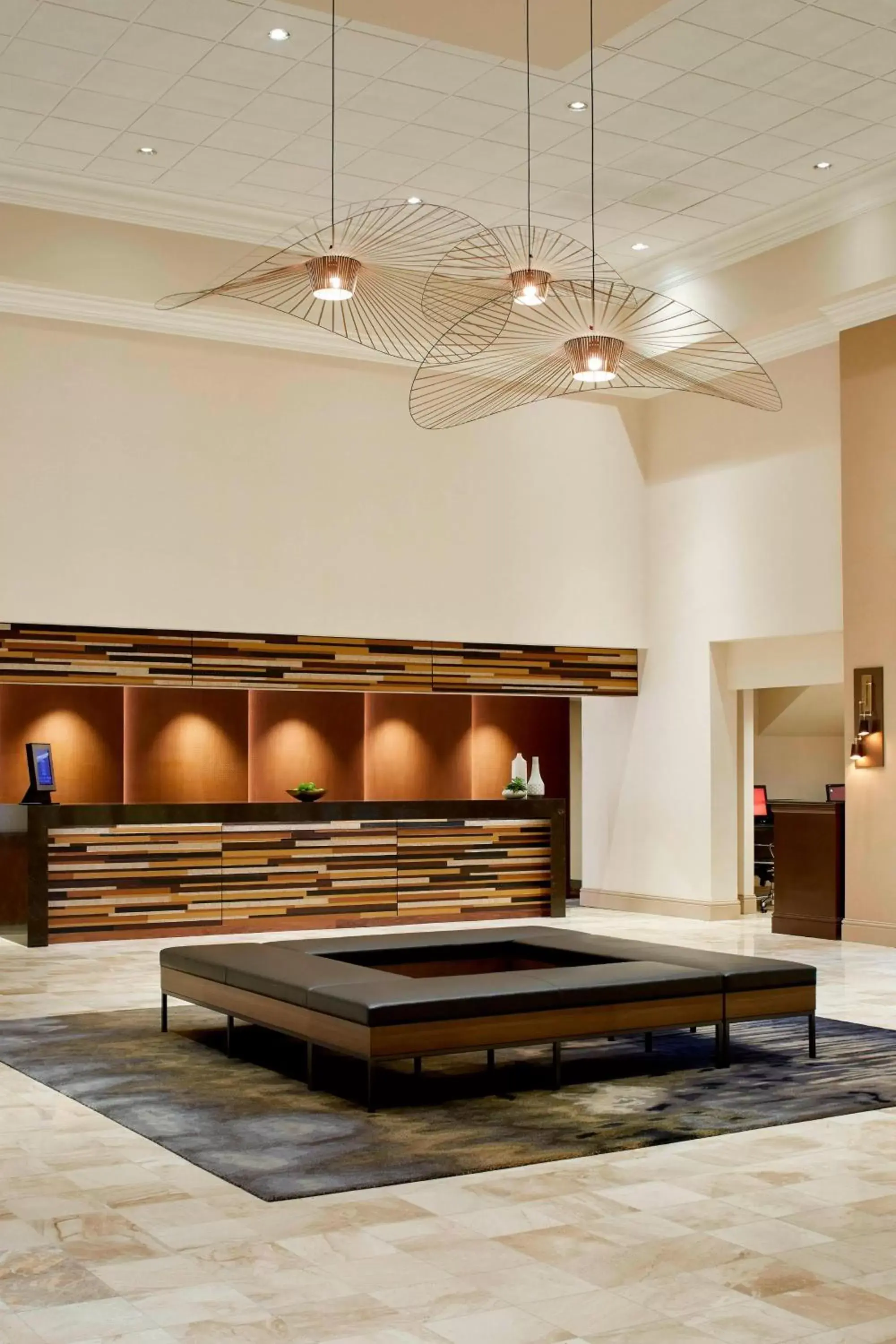 Lobby or reception, Swimming Pool in Marriott DFW Airport South