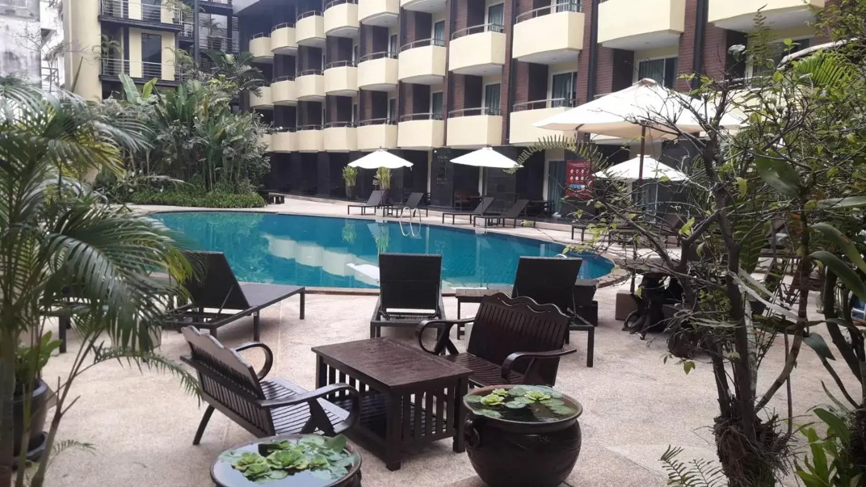 Garden view, Swimming Pool in Baron Beach Hotel