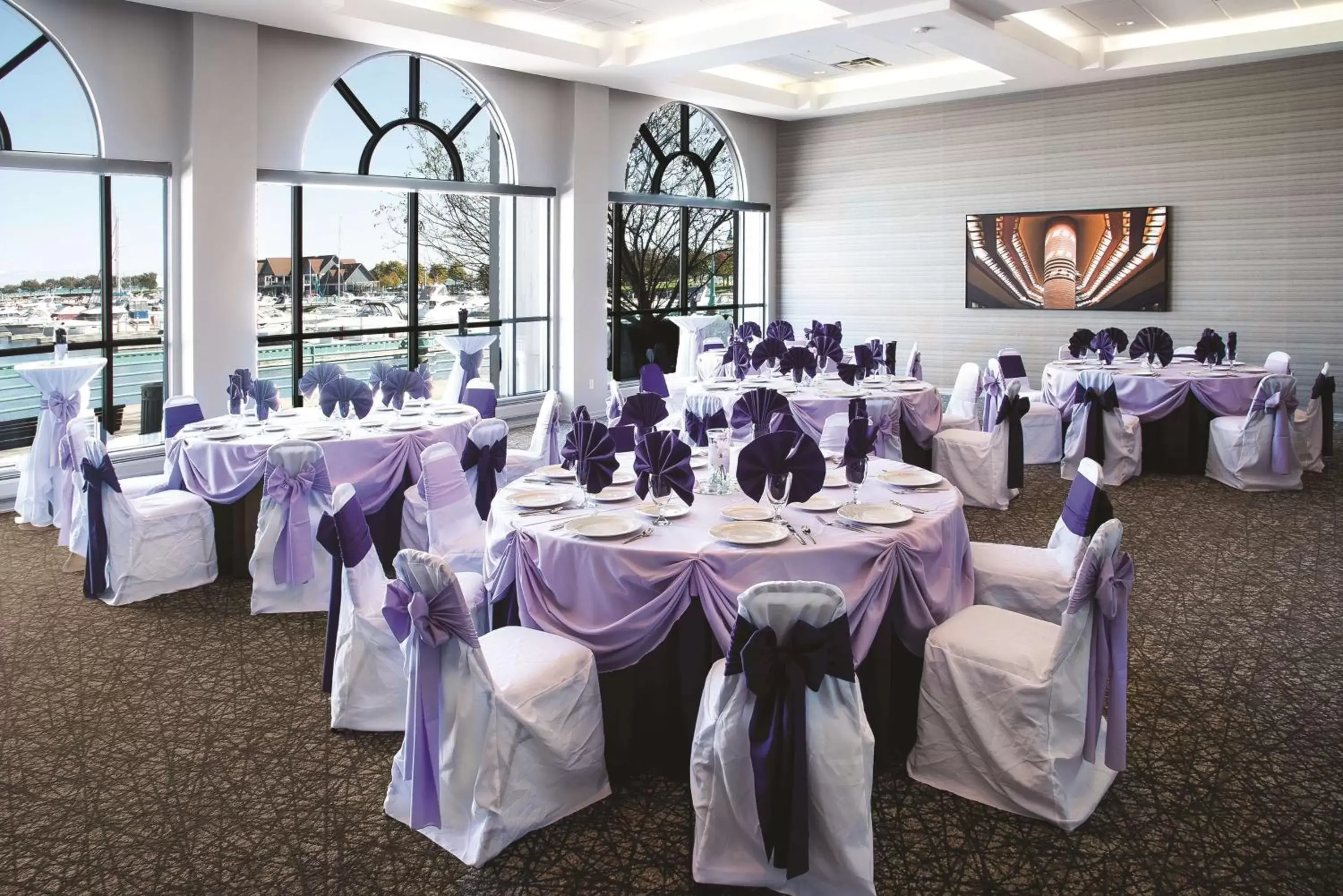 Meeting/conference room, Banquet Facilities in DoubleTree by Hilton Racine Harbourwalk