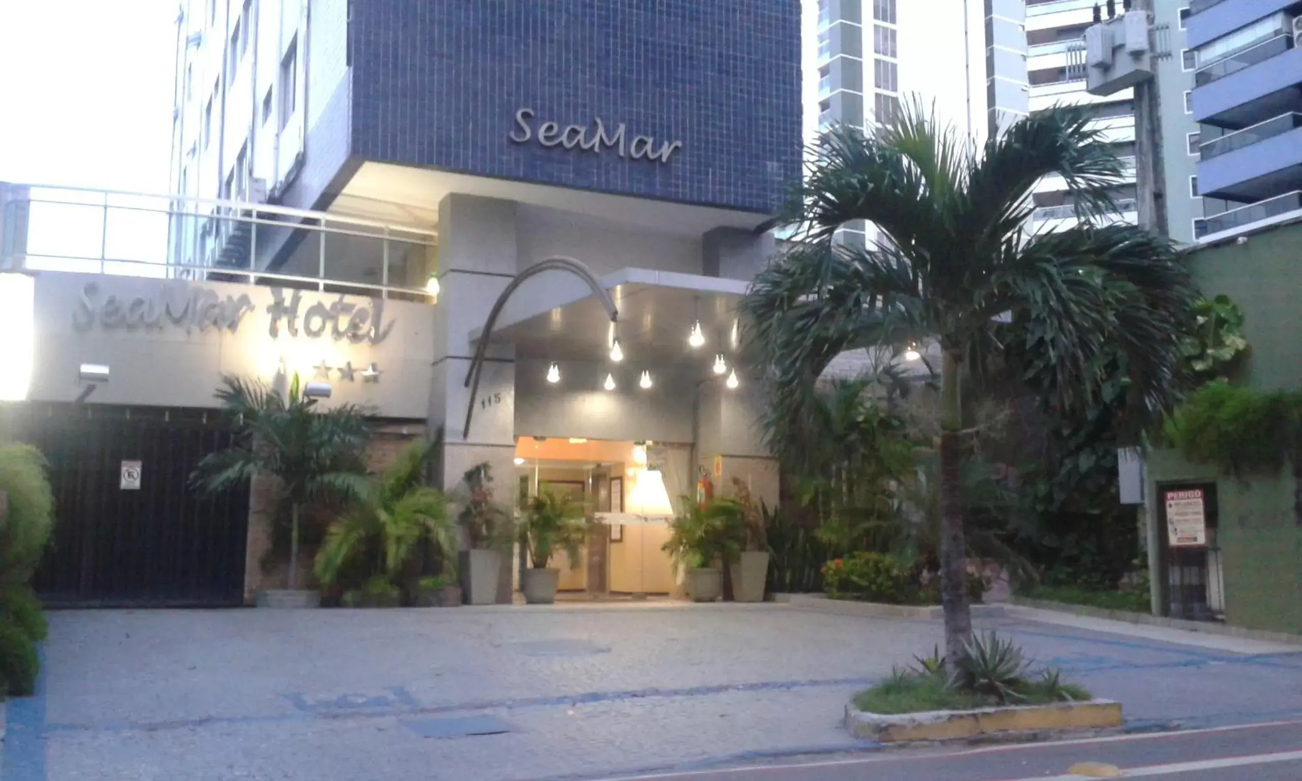 Facade/entrance in Seamar Hotel