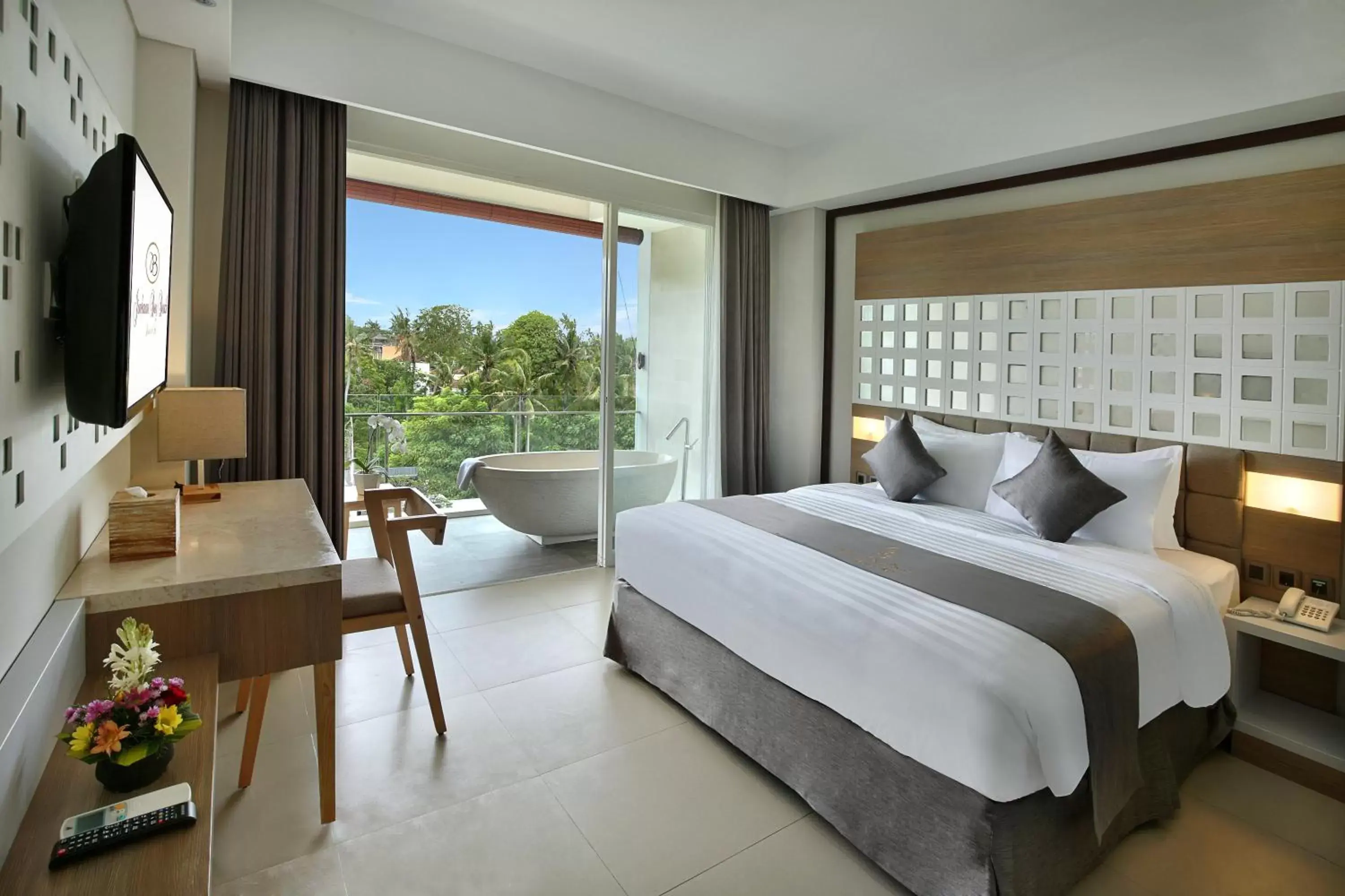 Bedroom in Jimbaran Bay Beach Resort and Spa by Prabhu