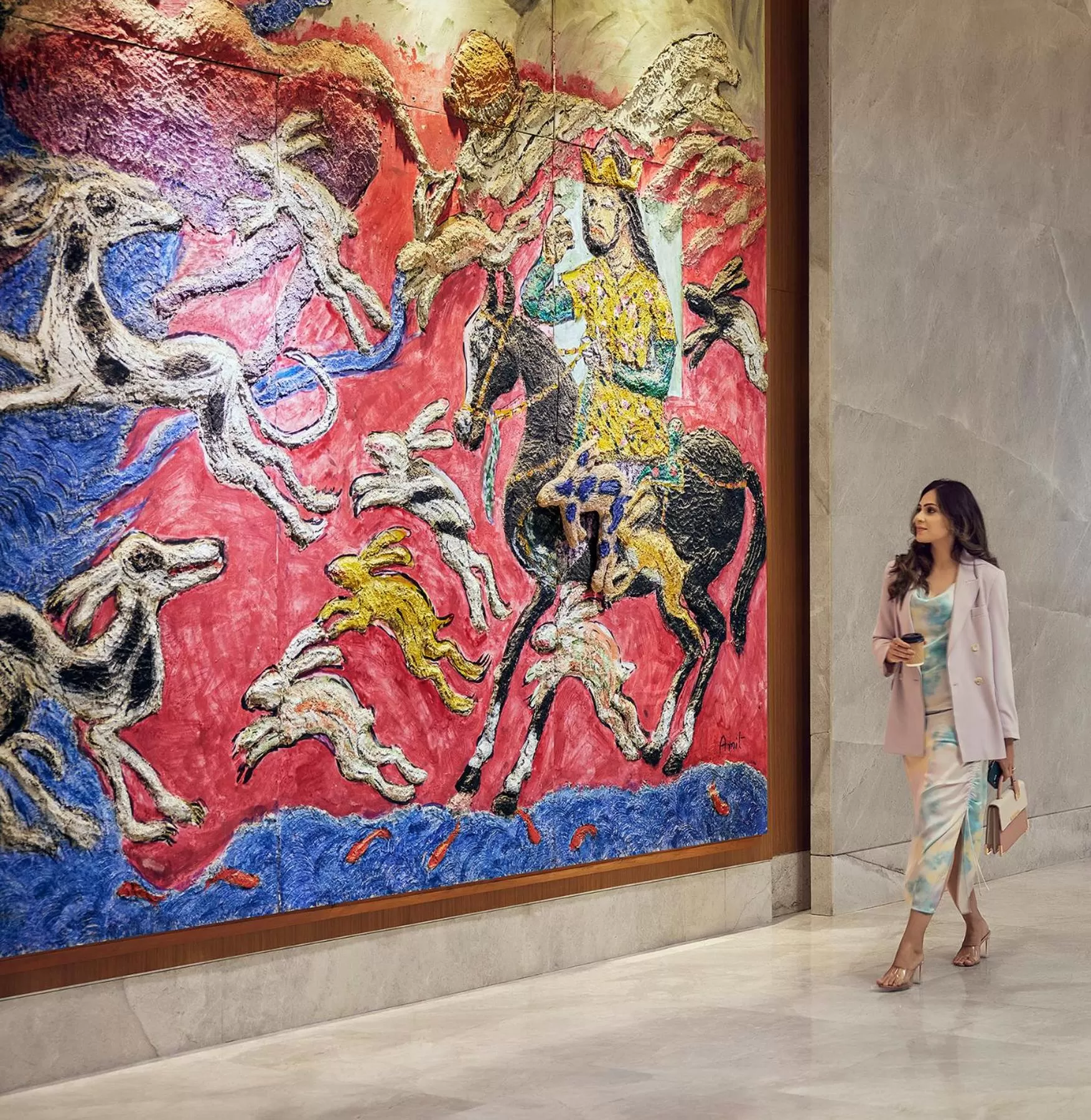 People in Hyatt Regency Ahmedabad