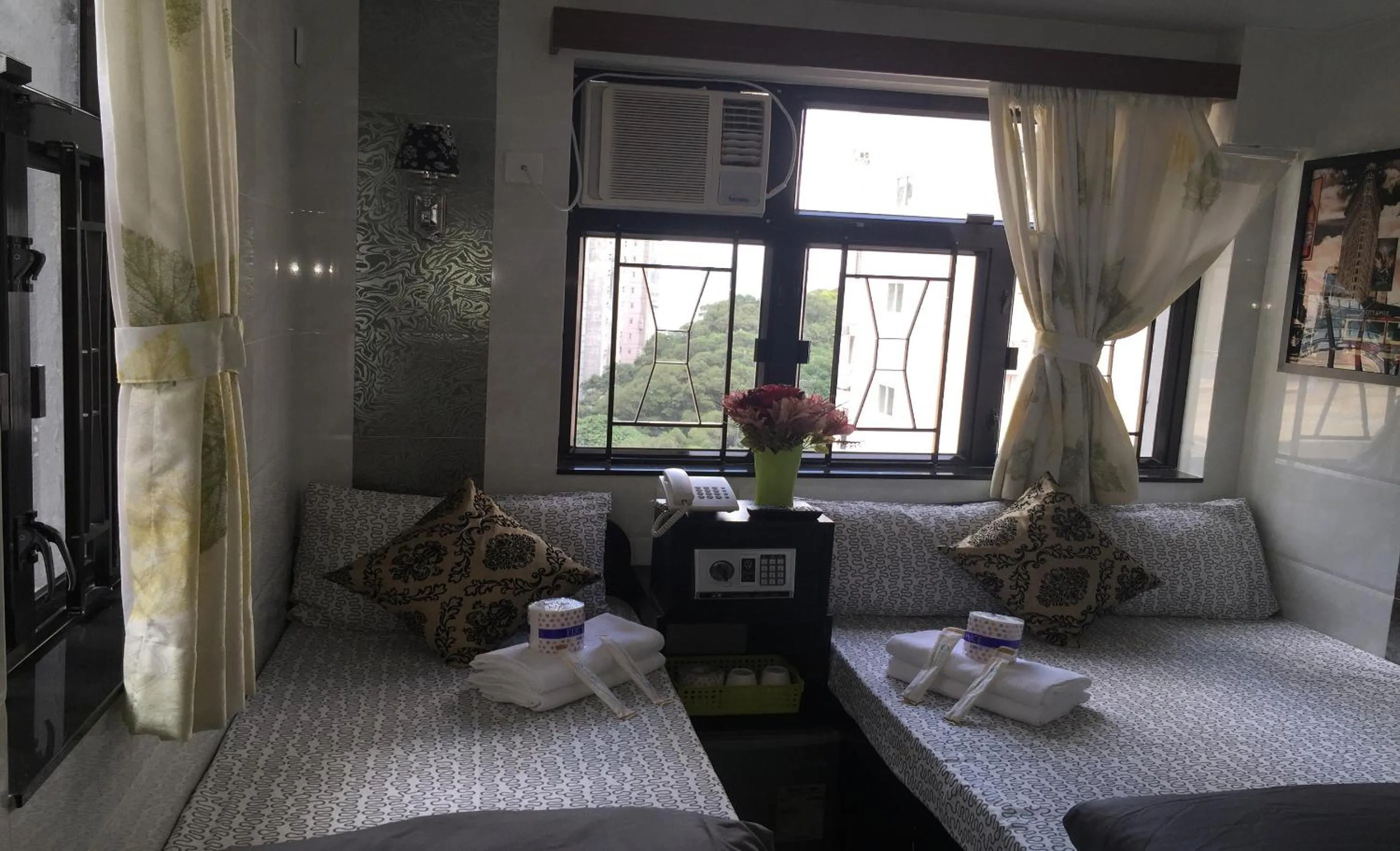 Decorative detail, Bed in Hostel Venus