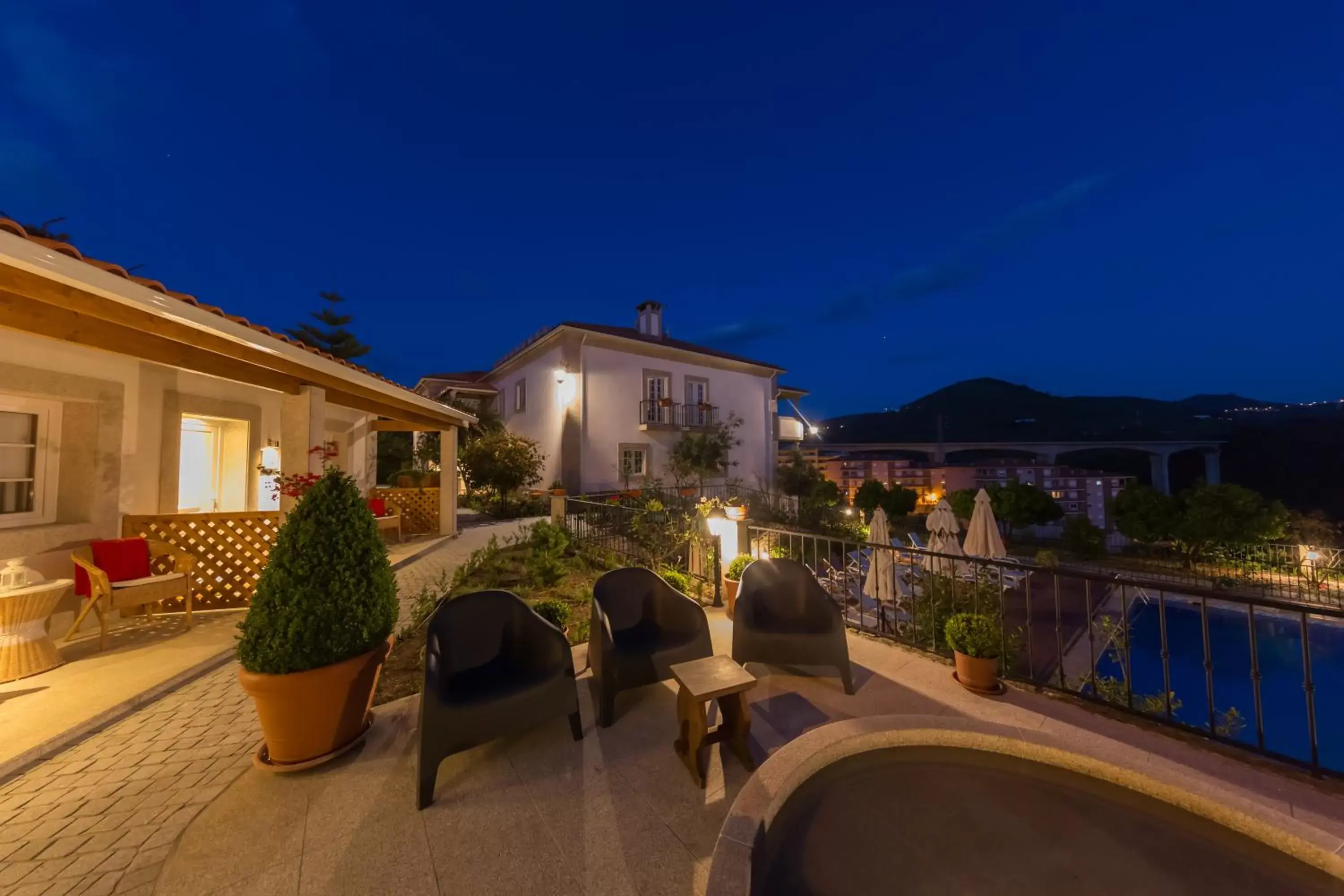 Night, Patio/Outdoor Area in Casa de São Domingos