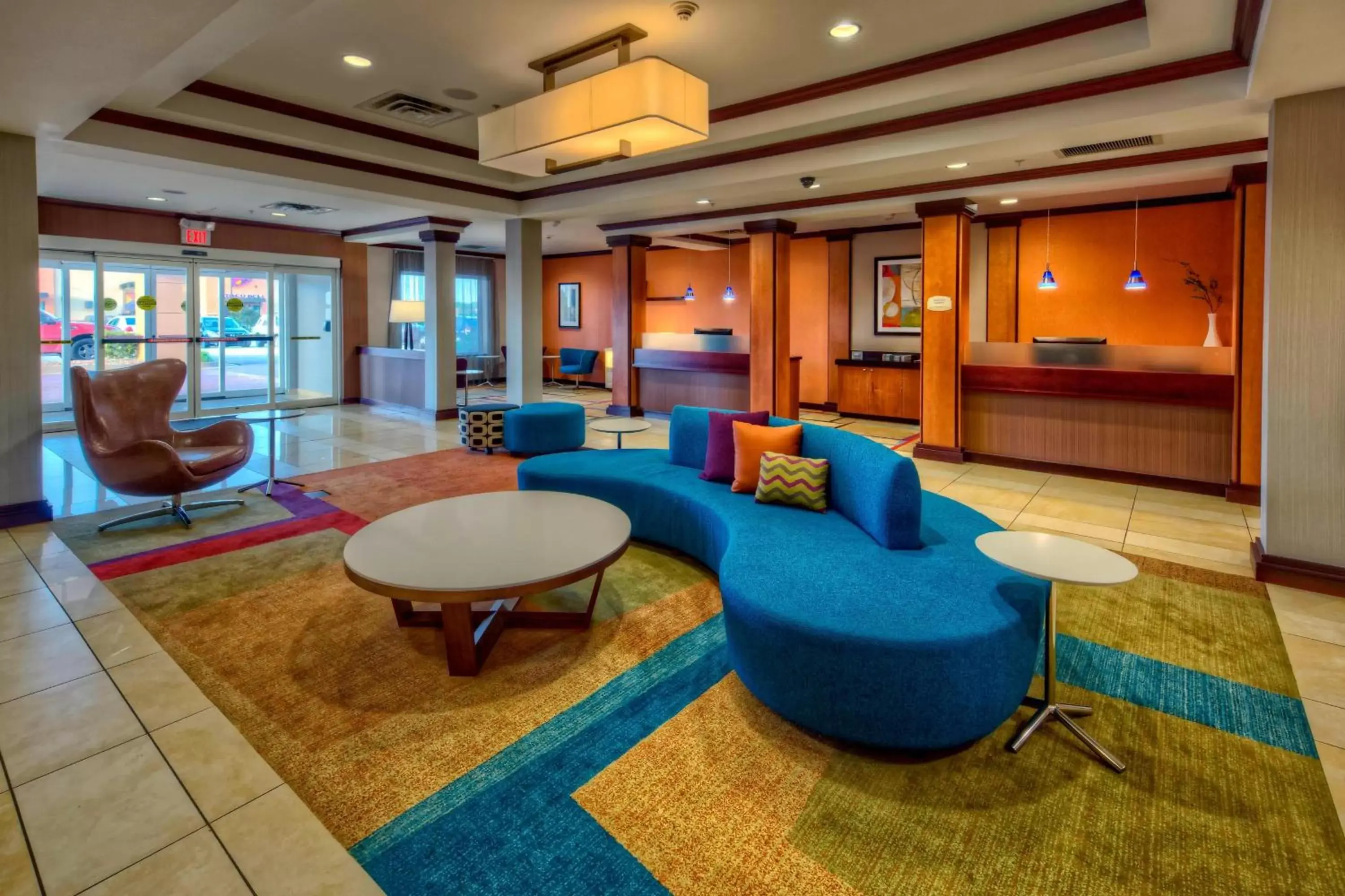 Lobby or reception, Lobby/Reception in Fairfield Inn & Suites by Marriott Oklahoma City NW Expressway/Warr Acres