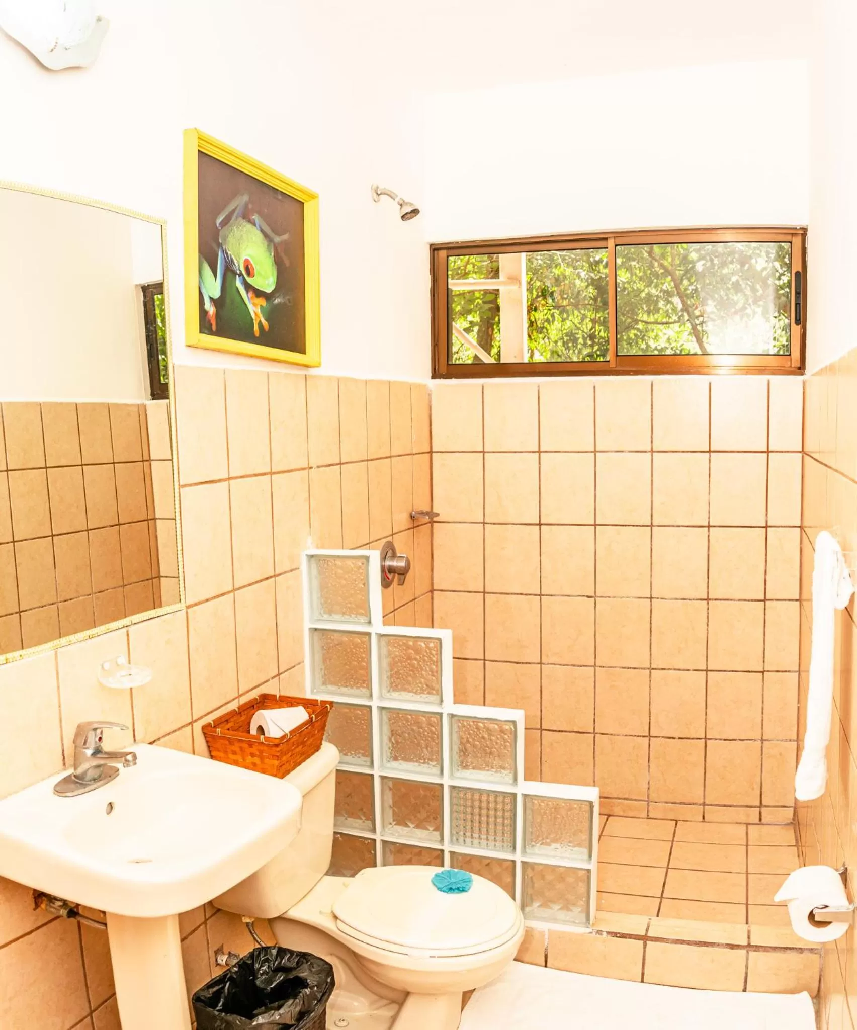 Bathroom in Val Hotel