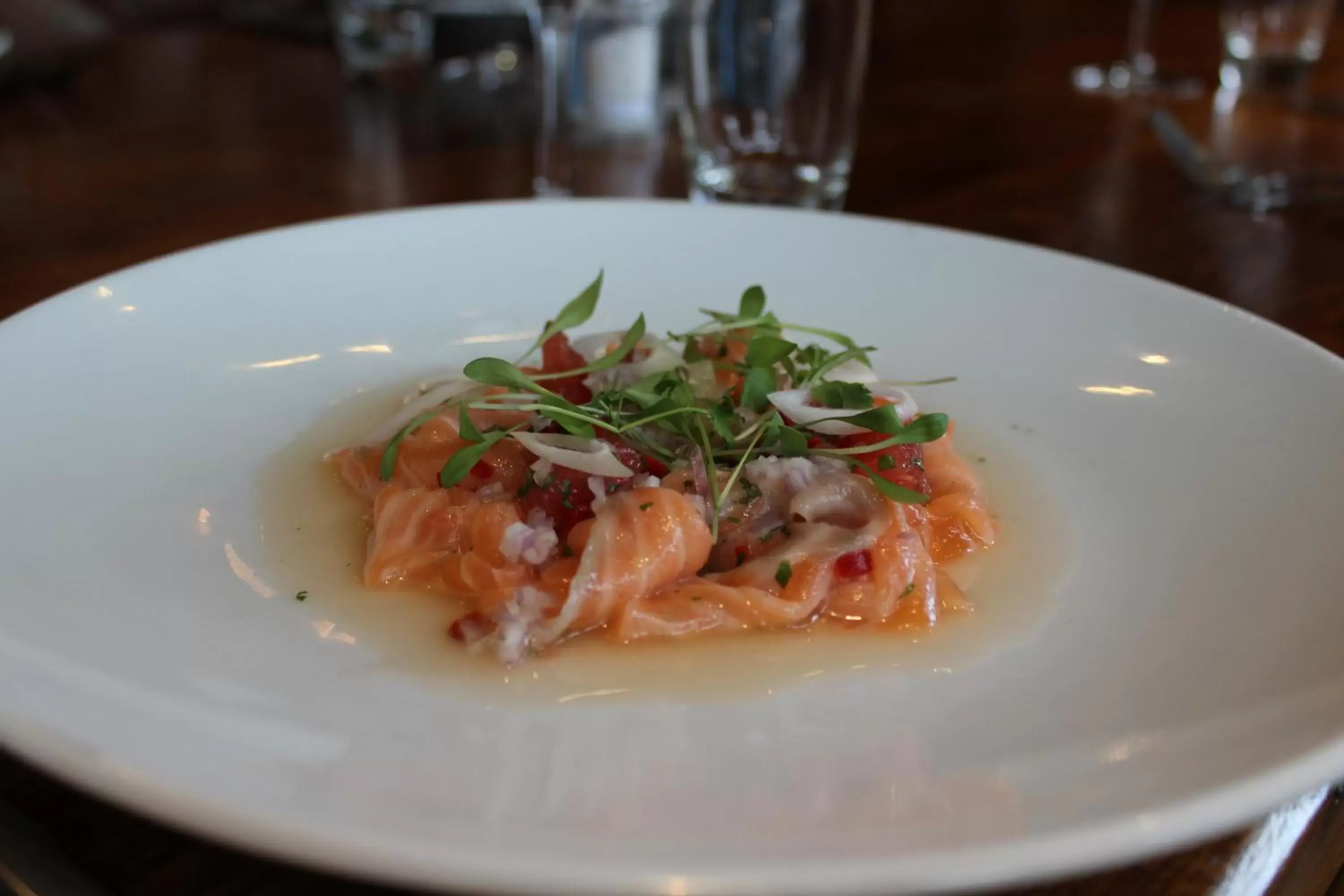 Food close-up in The Blue Bell at Arkendale