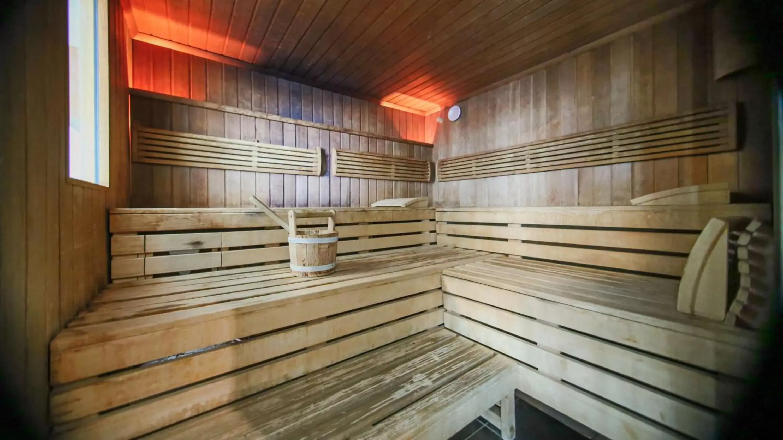 Sauna in Andersia Hotel & Spa Poznan, a member of Radisson Individuals