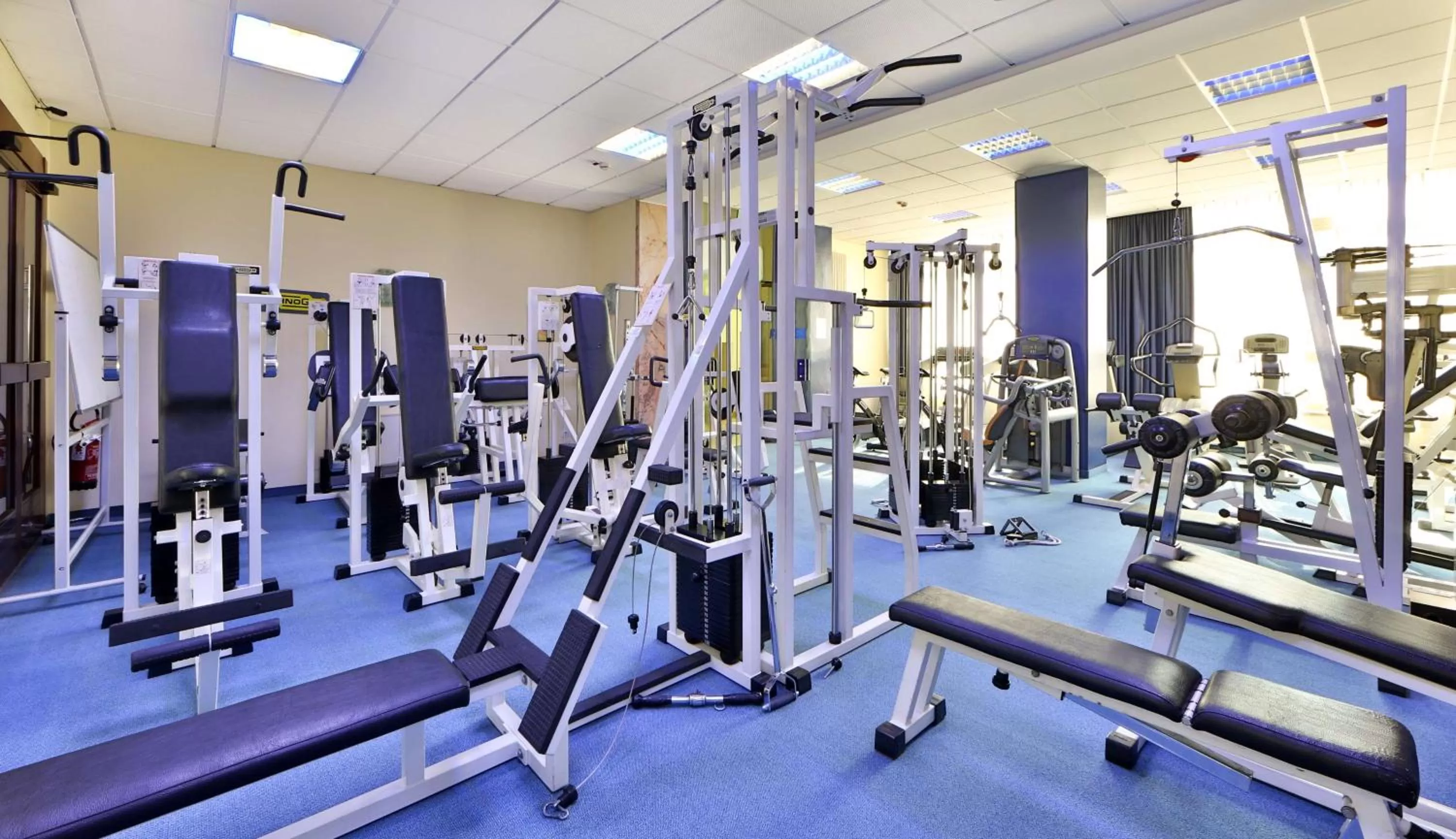 Fitness centre/facilities in Best Western Plus Soave Hotel