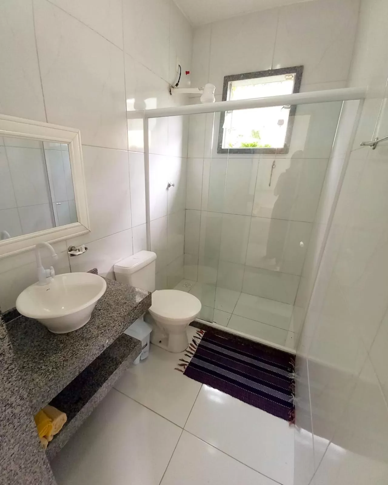 Bathroom in Pousada Recanto Das Emerências