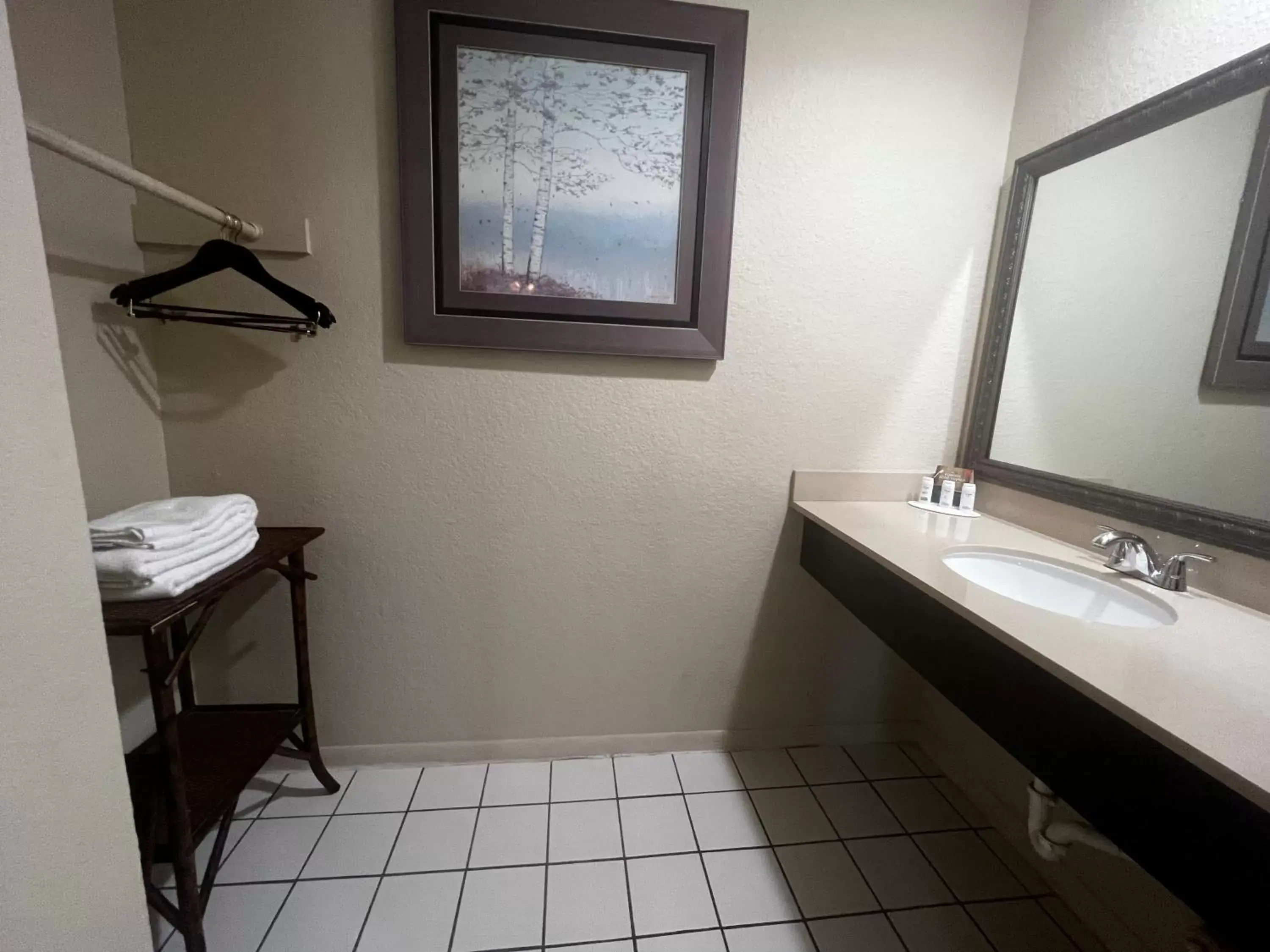 Bathroom in Baymont by Wyndham Houston/Westchase