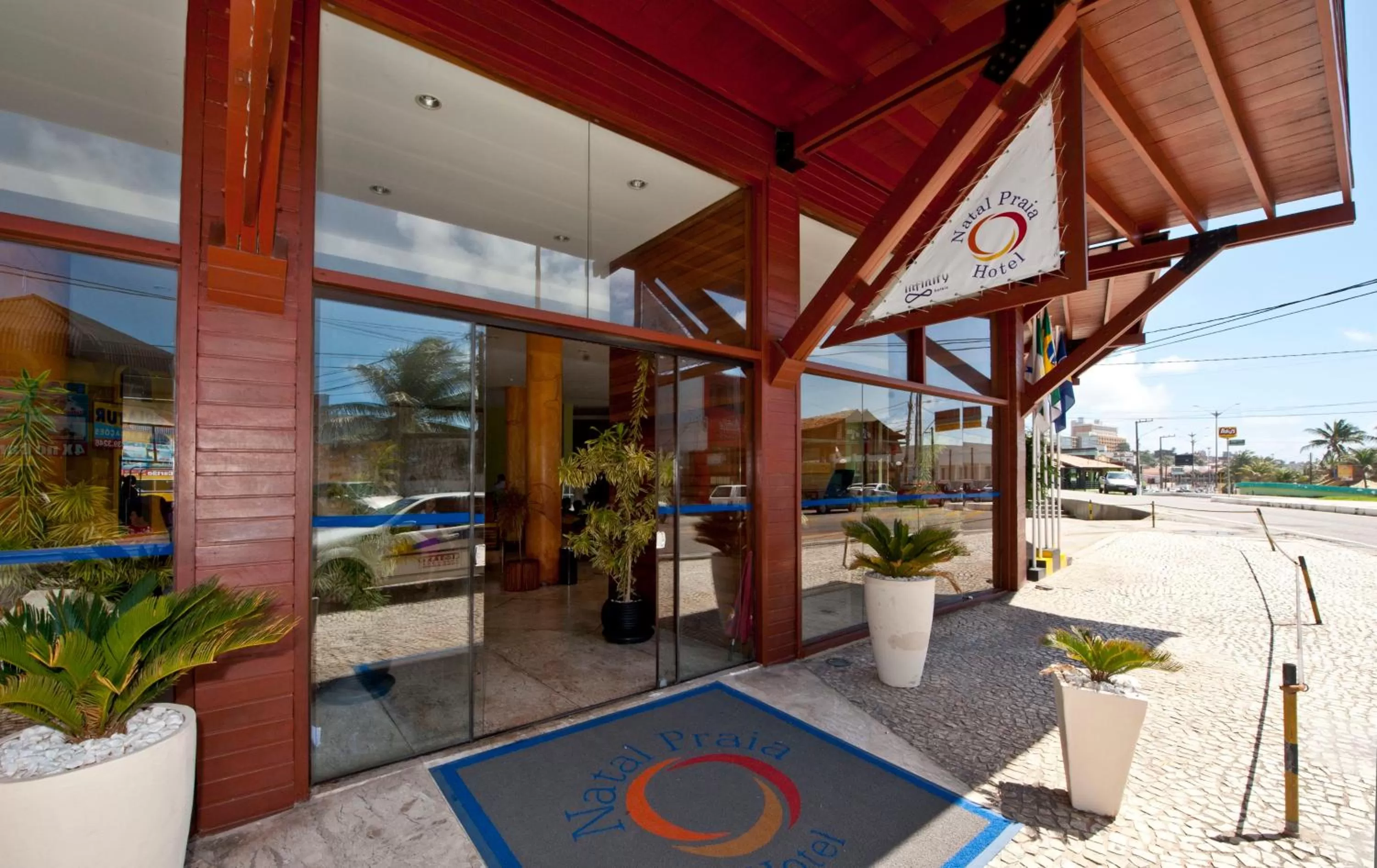 Facade/entrance in Natal Praia Hotel