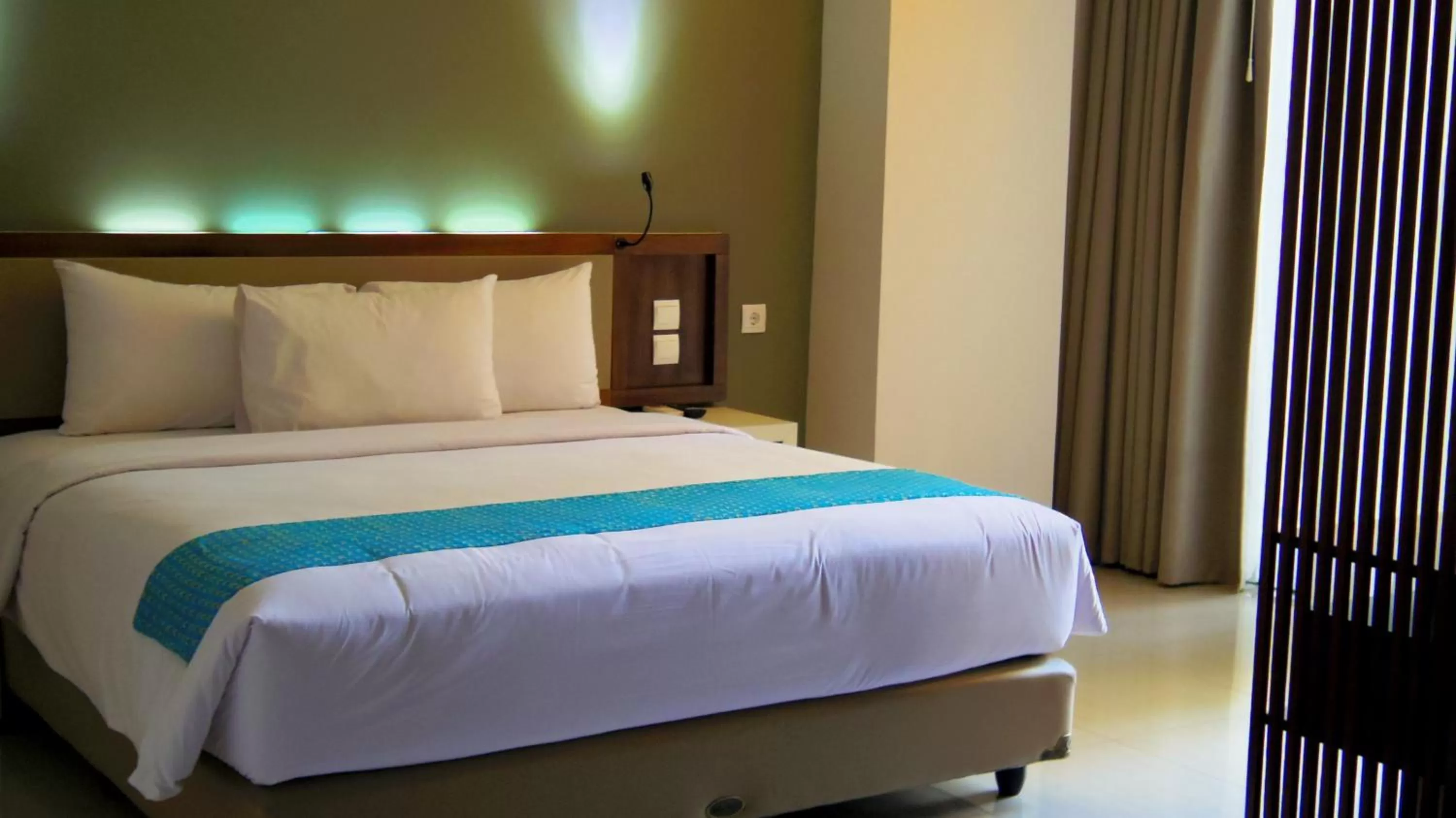 Bedroom, Bed in Hotel Terrace at Kuta