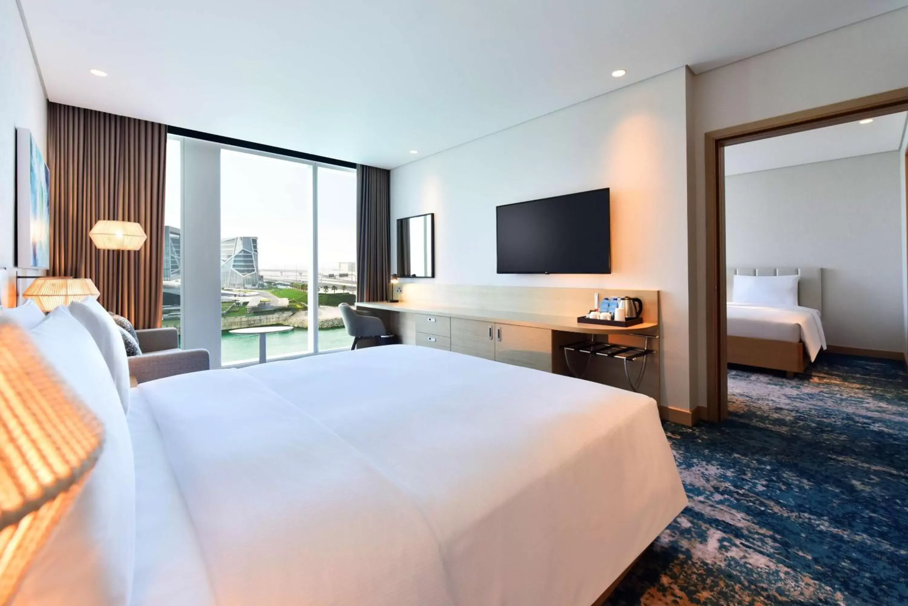 Bedroom, Bed in Hilton Garden Inn Bahrain Bay