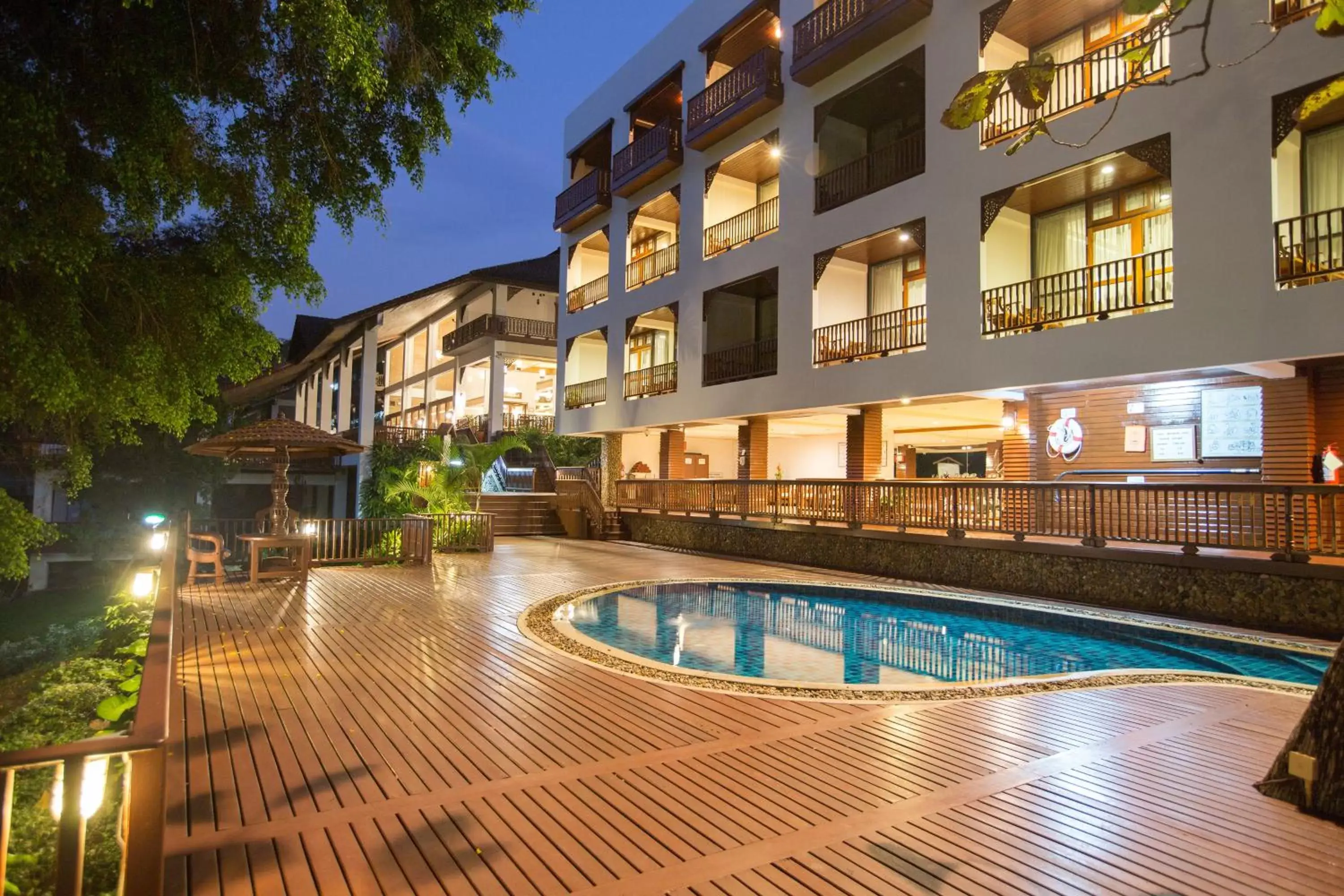 Swimming pool, Property Building in The Imperial Mae Hong Son Resort