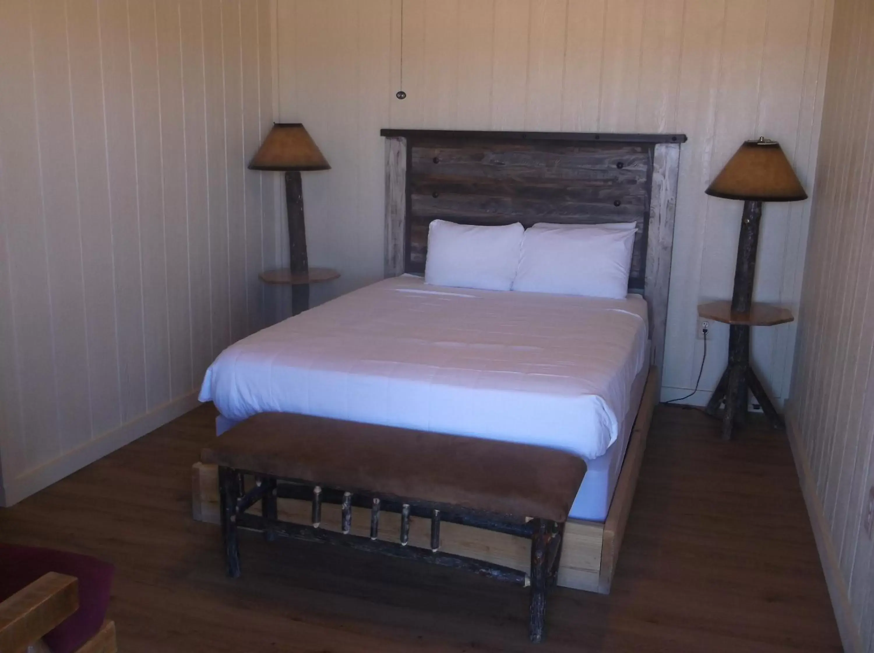 Bed in Cabins at Grand Canyon West
