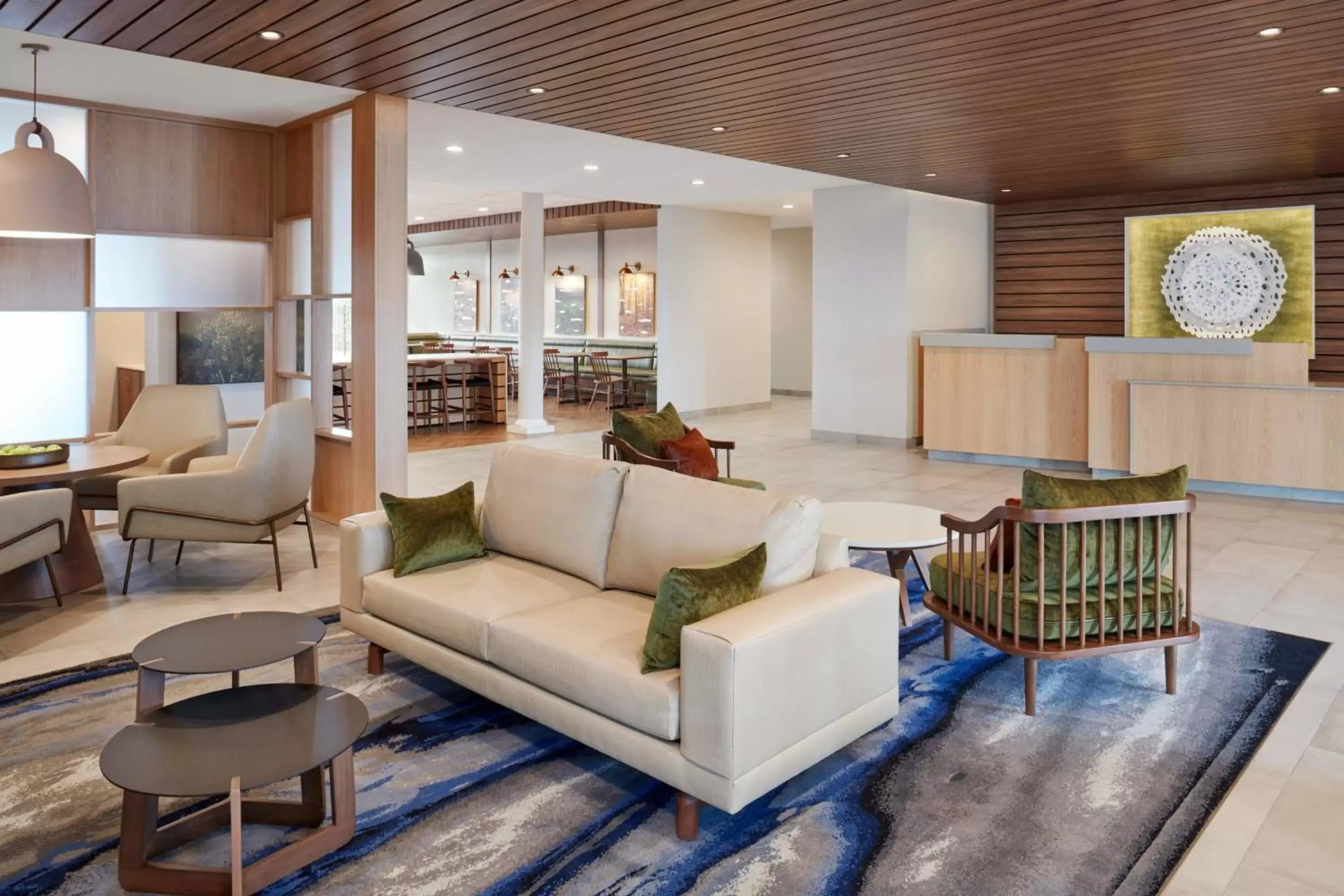 Lobby or reception, Seating Area in Fairfield by Marriott Inn & Suites Batavia