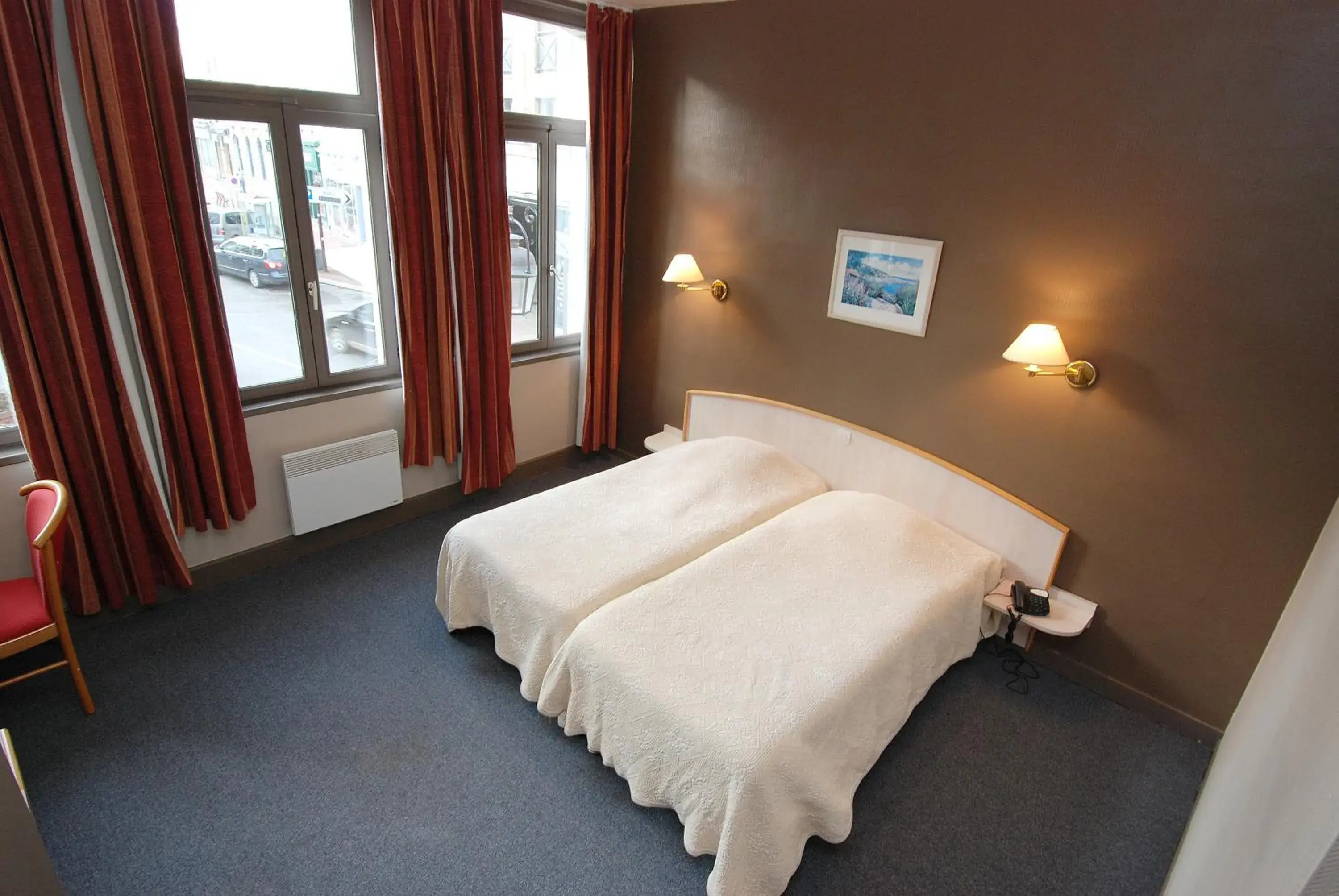 Photo of the whole room, Bed in Hôtel Les Frangins