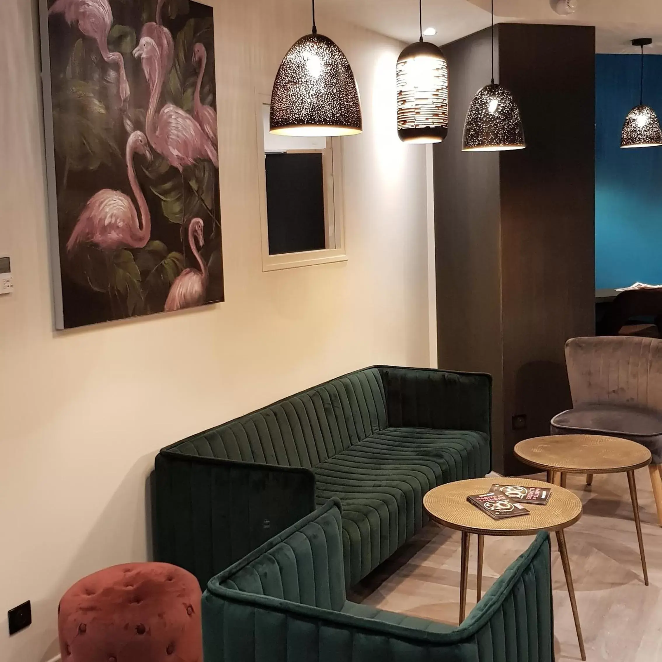 Lounge or bar, Seating Area in Hotel de Champagne