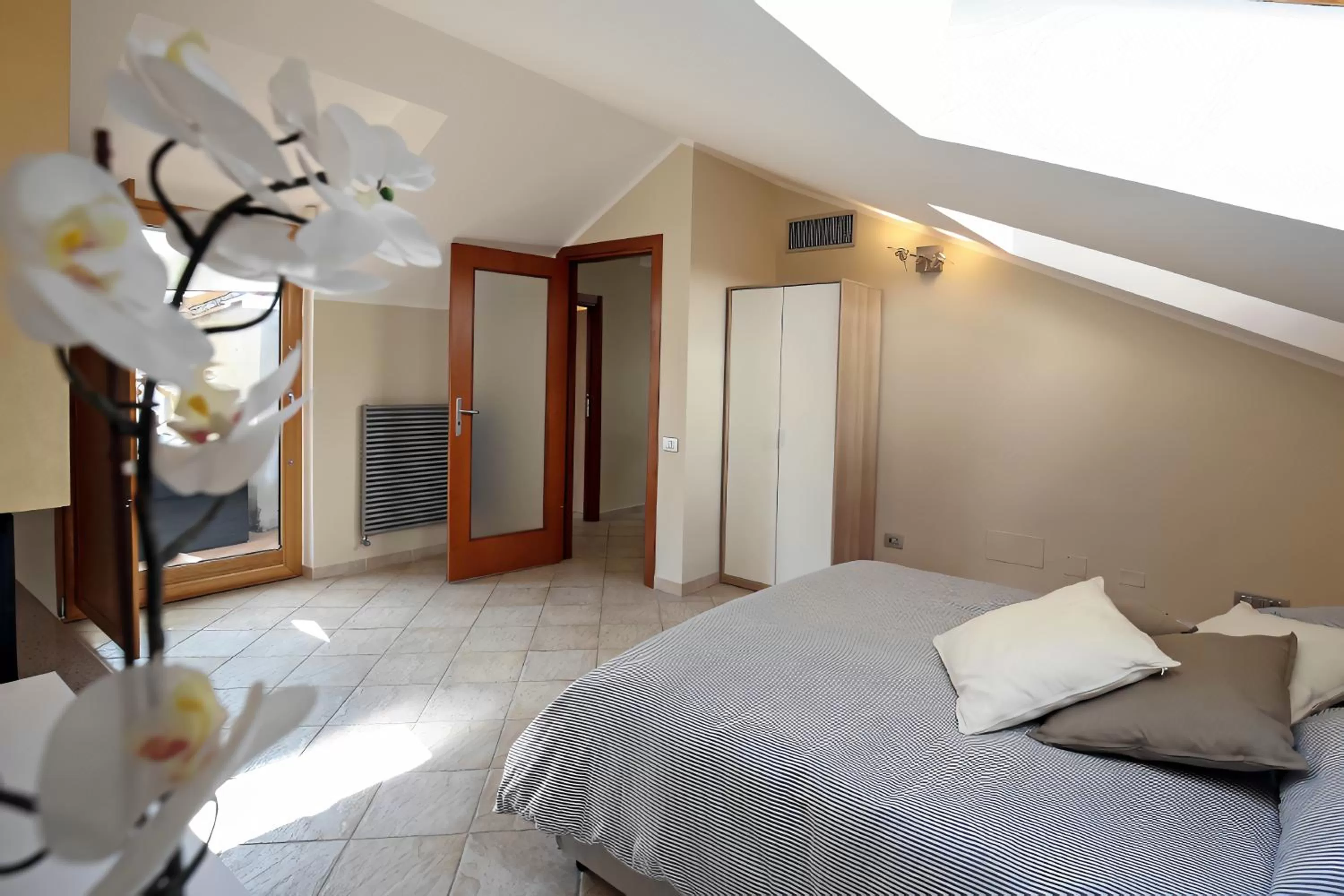 View (from property/room), Bed in B&B Portanova