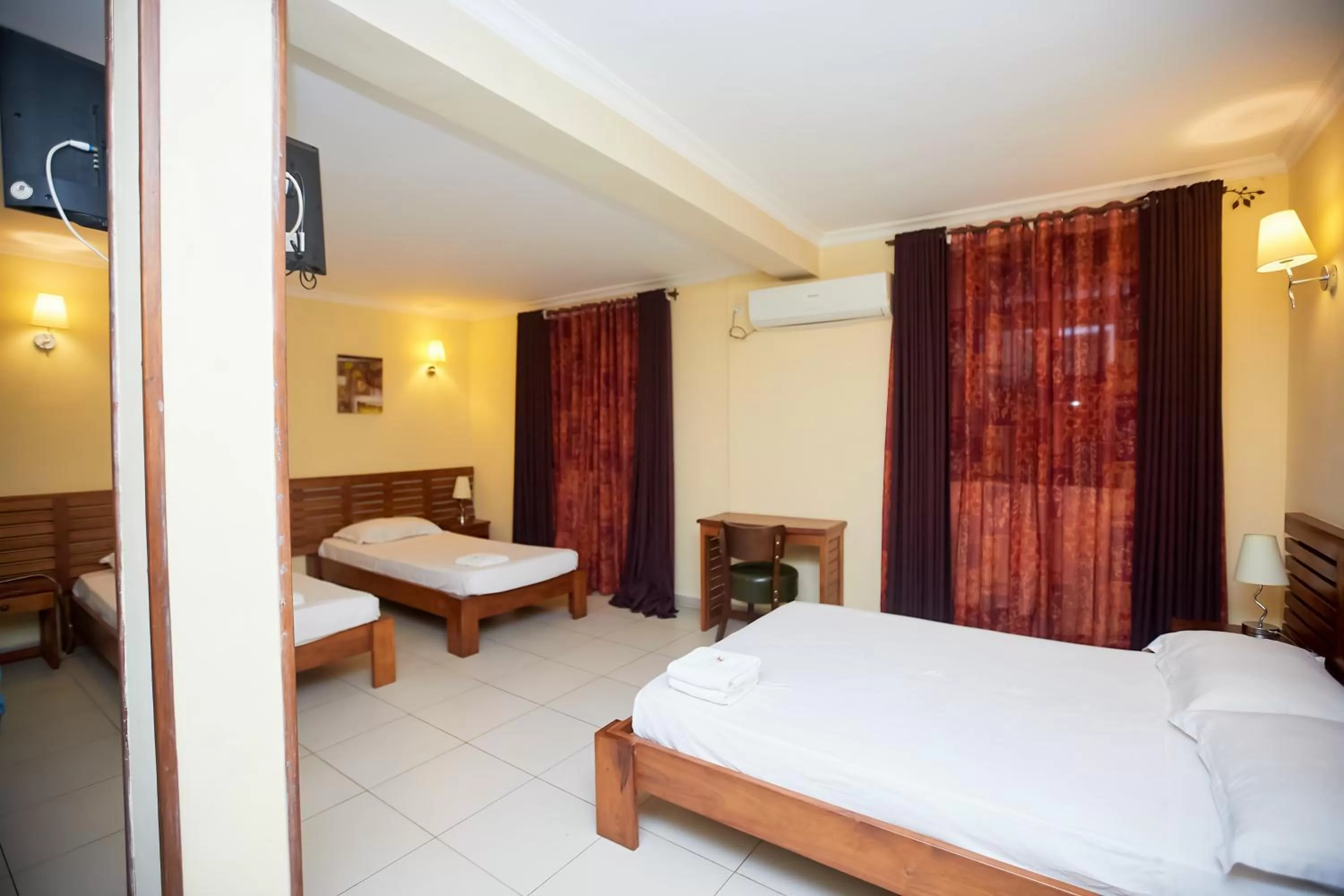 Bed in Anjary Hotel Antananarivo