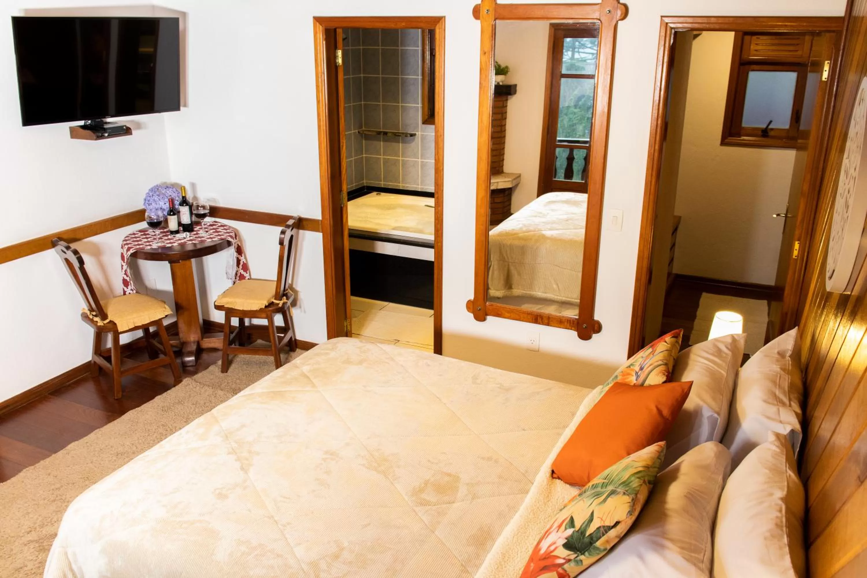 Photo of the whole room, Bed in Pousada Ricanto Amore Mio