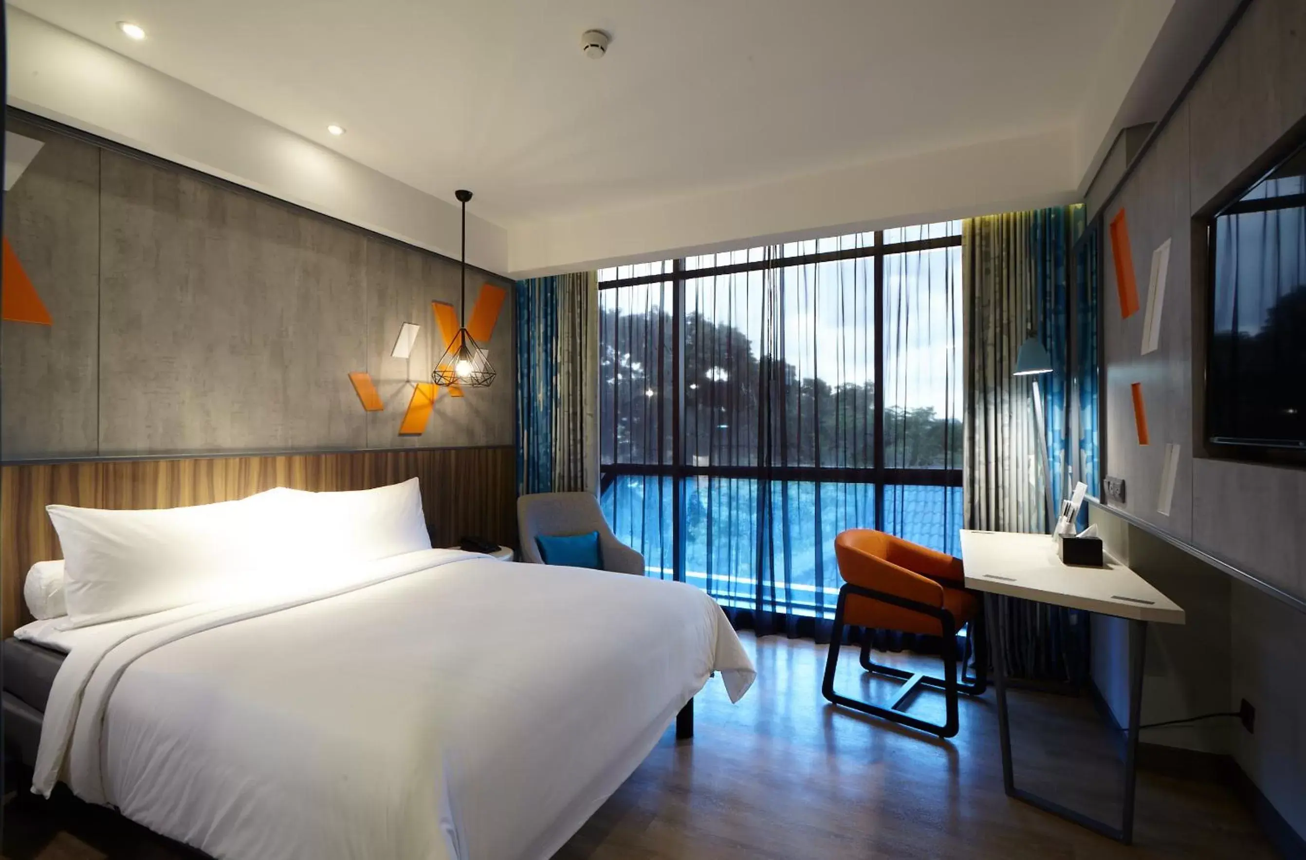 Photo of the whole room in ibis Styles Medan Pattimura