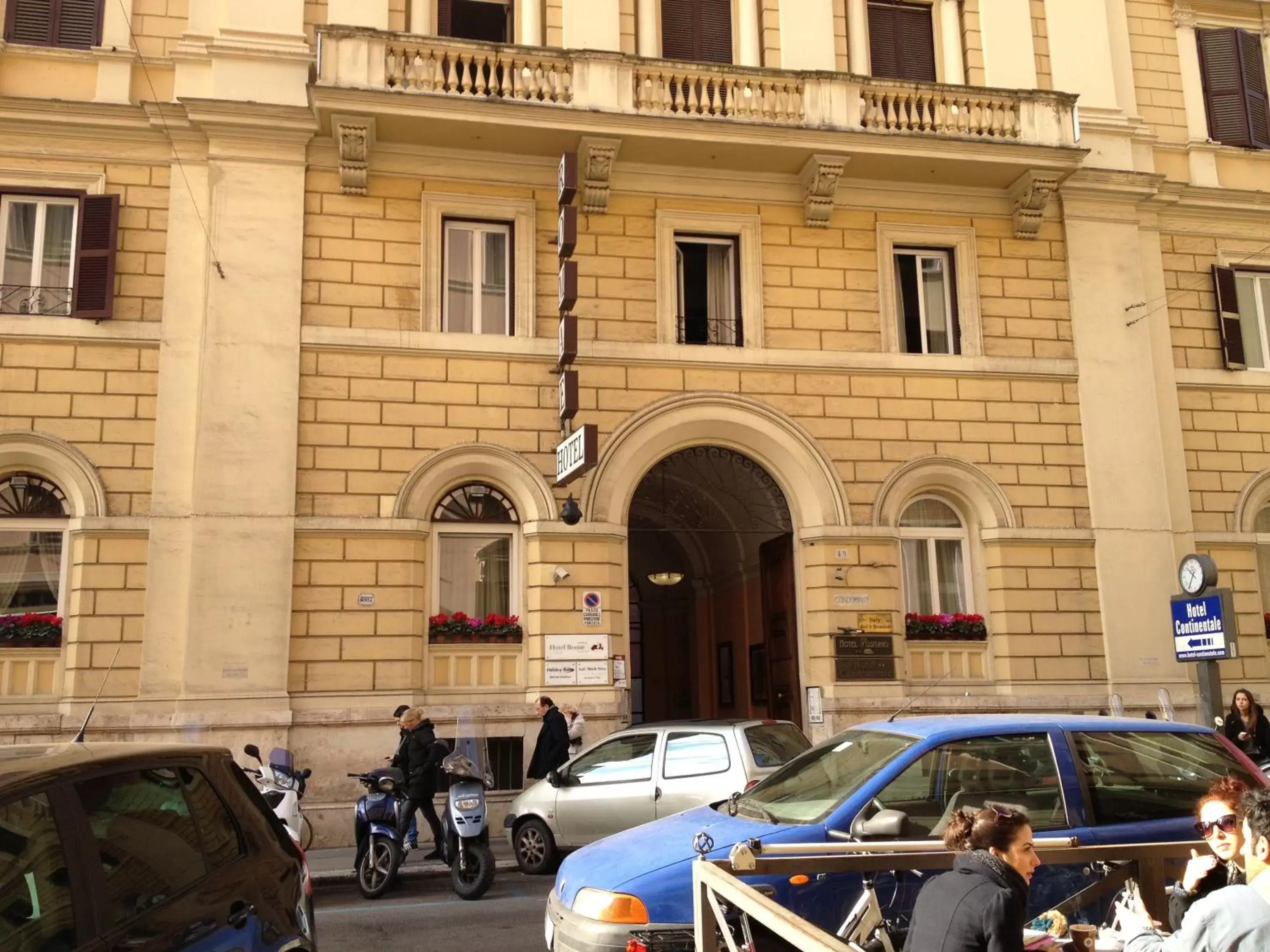 Facade/entrance, Property Building in Hotel Positano
