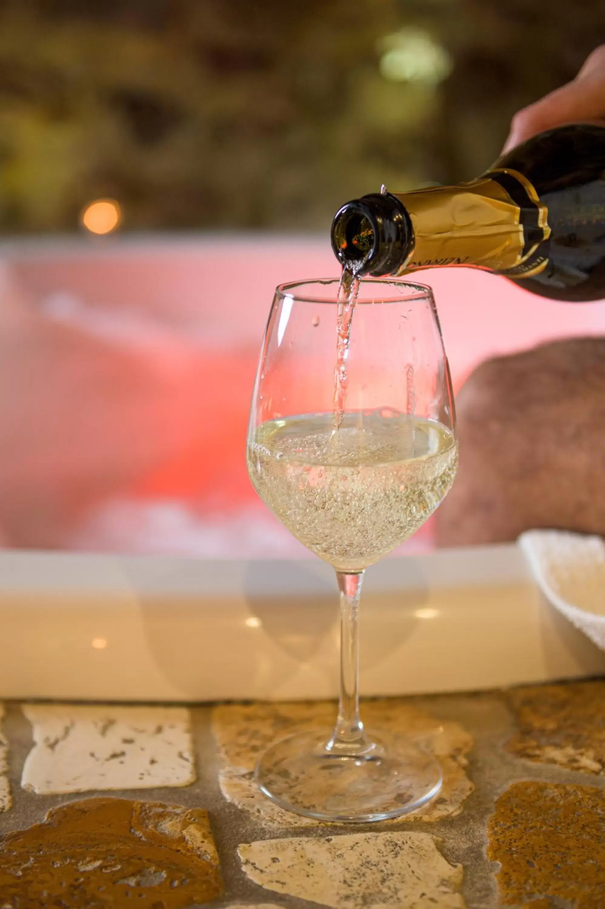 Hot Tub, Drinks in PALAZZO DEL CAPITANO Wellness & Relais - Luxury Borgo Capitano Collection
