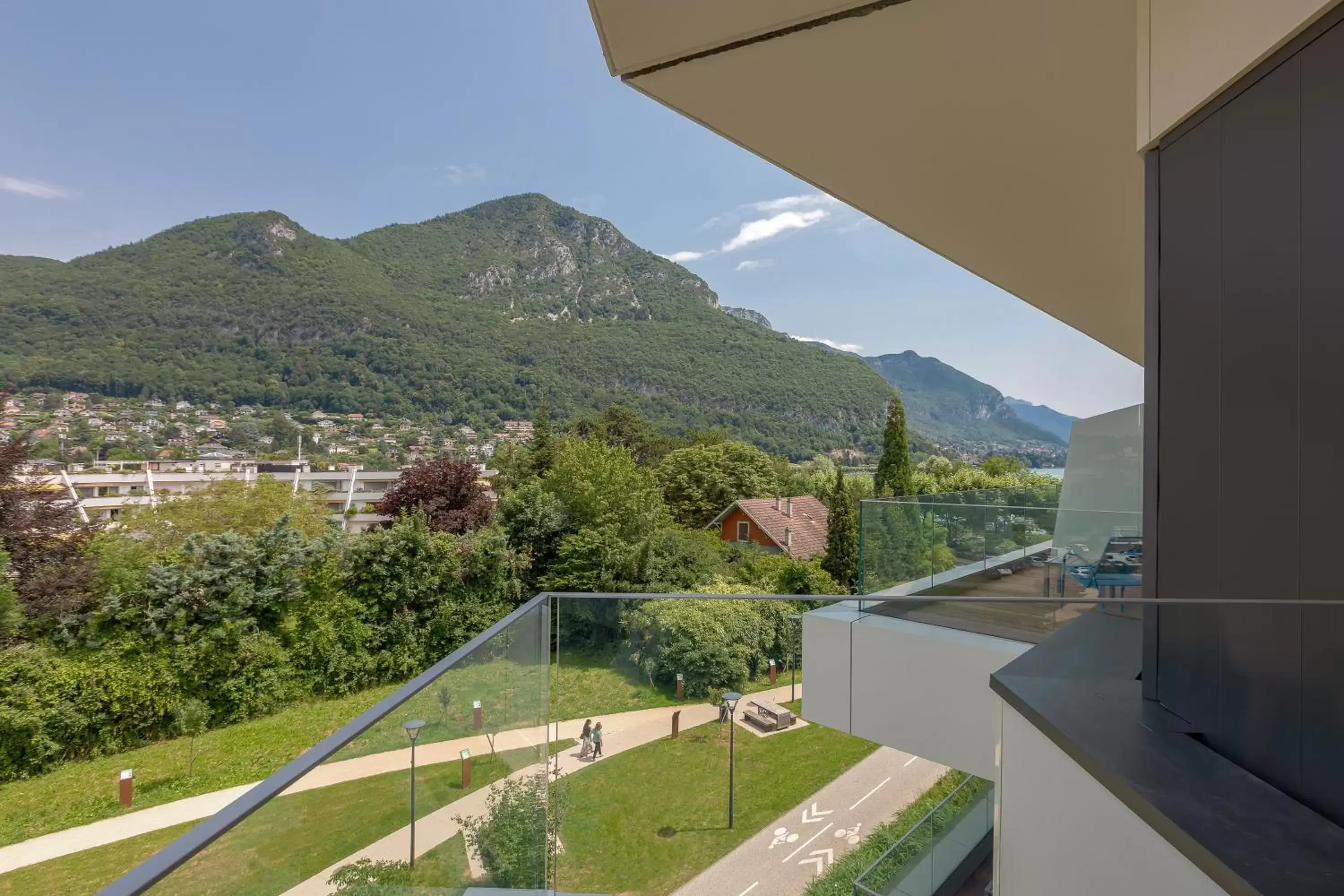 View (from property/room), Mountain View in Rivage Hôtel & Spa Annecy