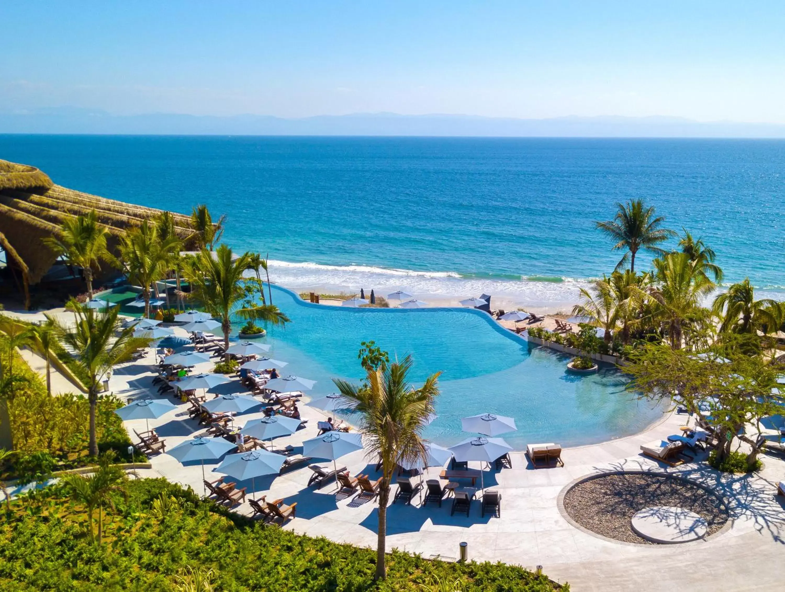 Bird's eye view, Pool View in Armony Luxury Resort & Spa All Inclusive Adults-Only a Marival Collection