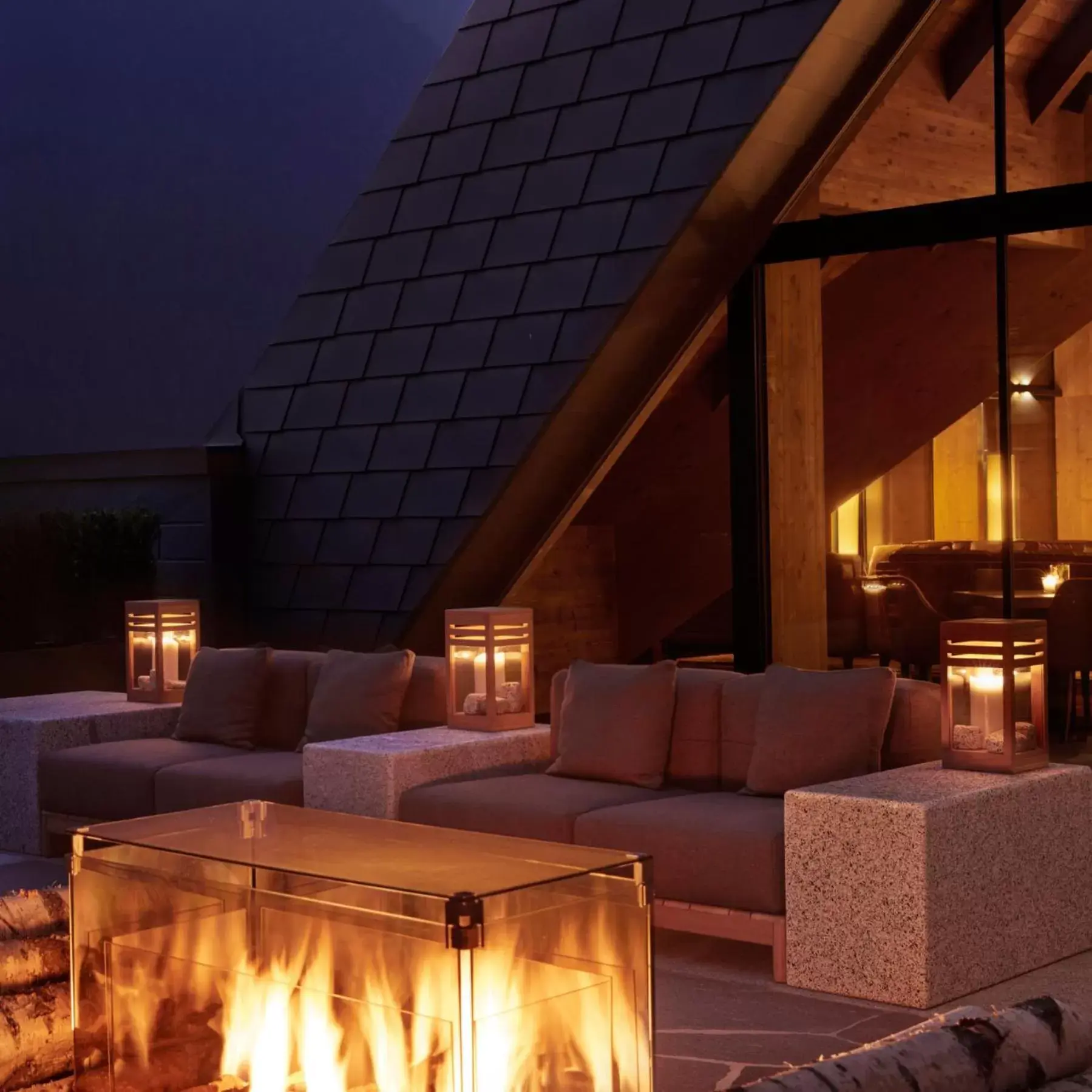 Balcony/Terrace, Seating Area in Lefay Resort & SPA Dolomiti