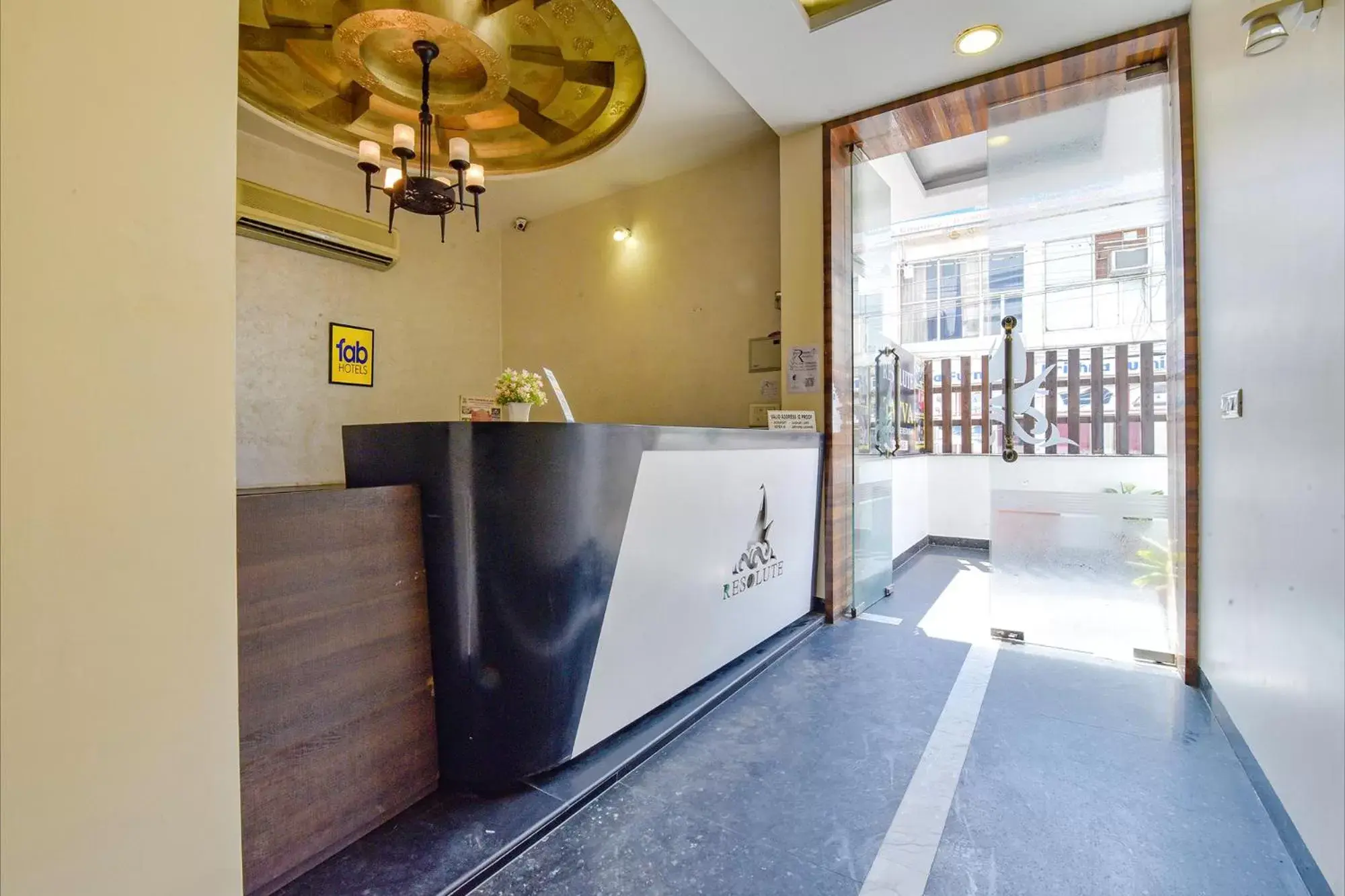 Lobby or reception in FabHotel Resolute Gopalpura Lobby or reception in FabHotel Resolute Gopalpura